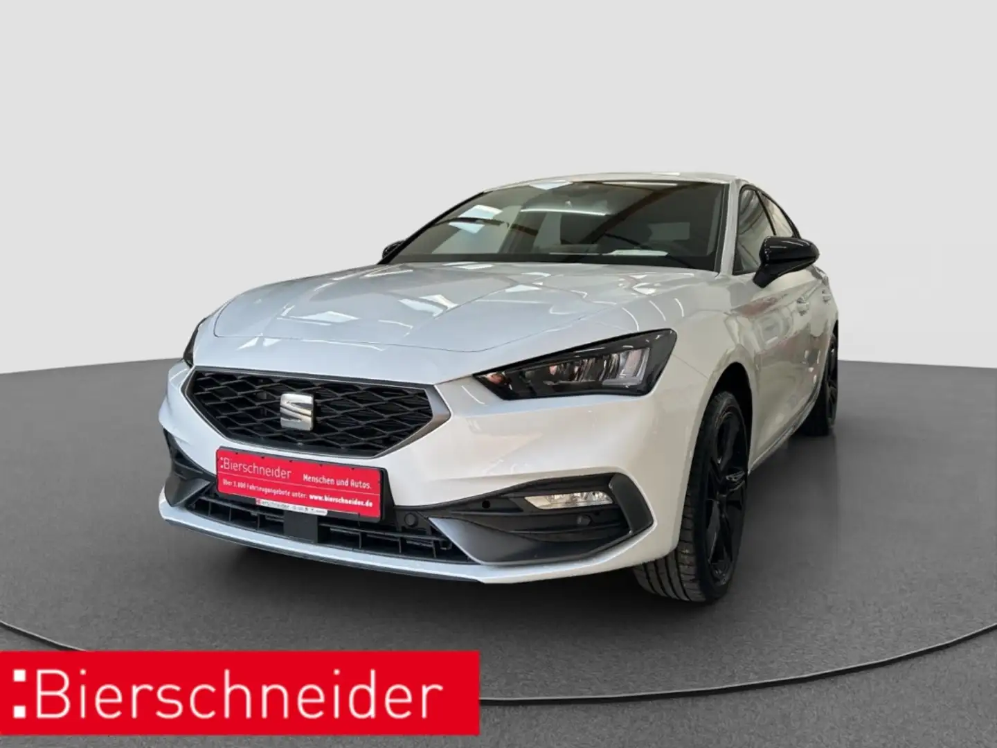 SEAT Leon 1.5 eTSI DSG FR NAVI SHZ CLIMATR. CAM Blanc - 1
