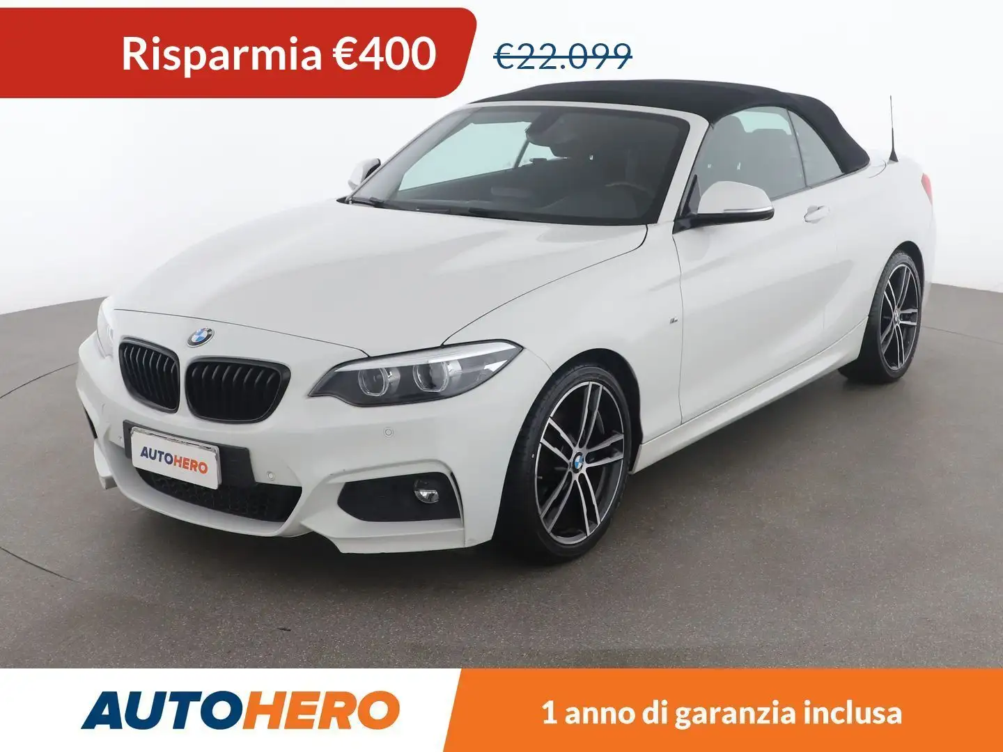 BMW 218 218d Msport  aut. White - 1