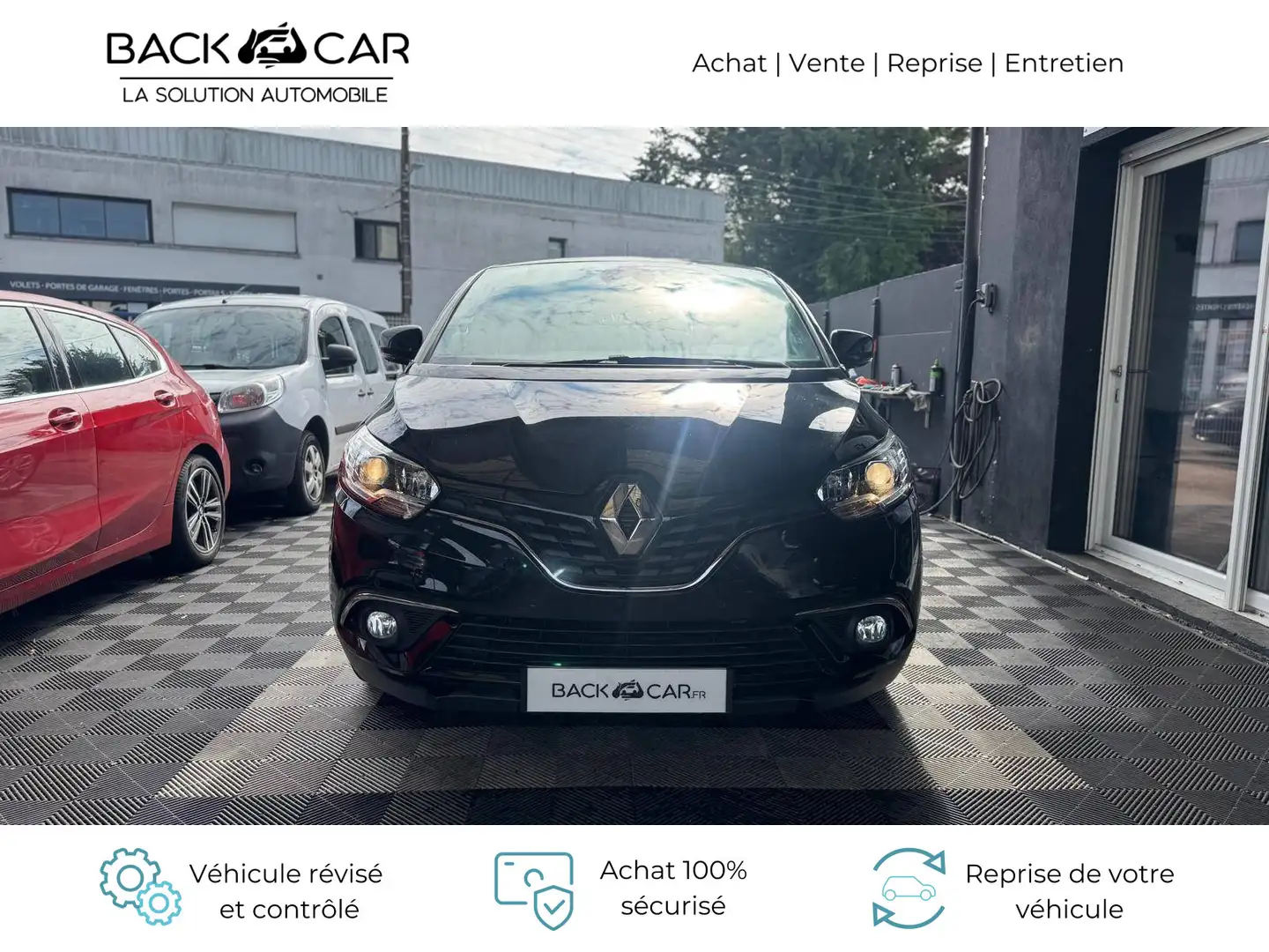 Renault Scenic Blue dCi 120 EDC Business Zwart - 2