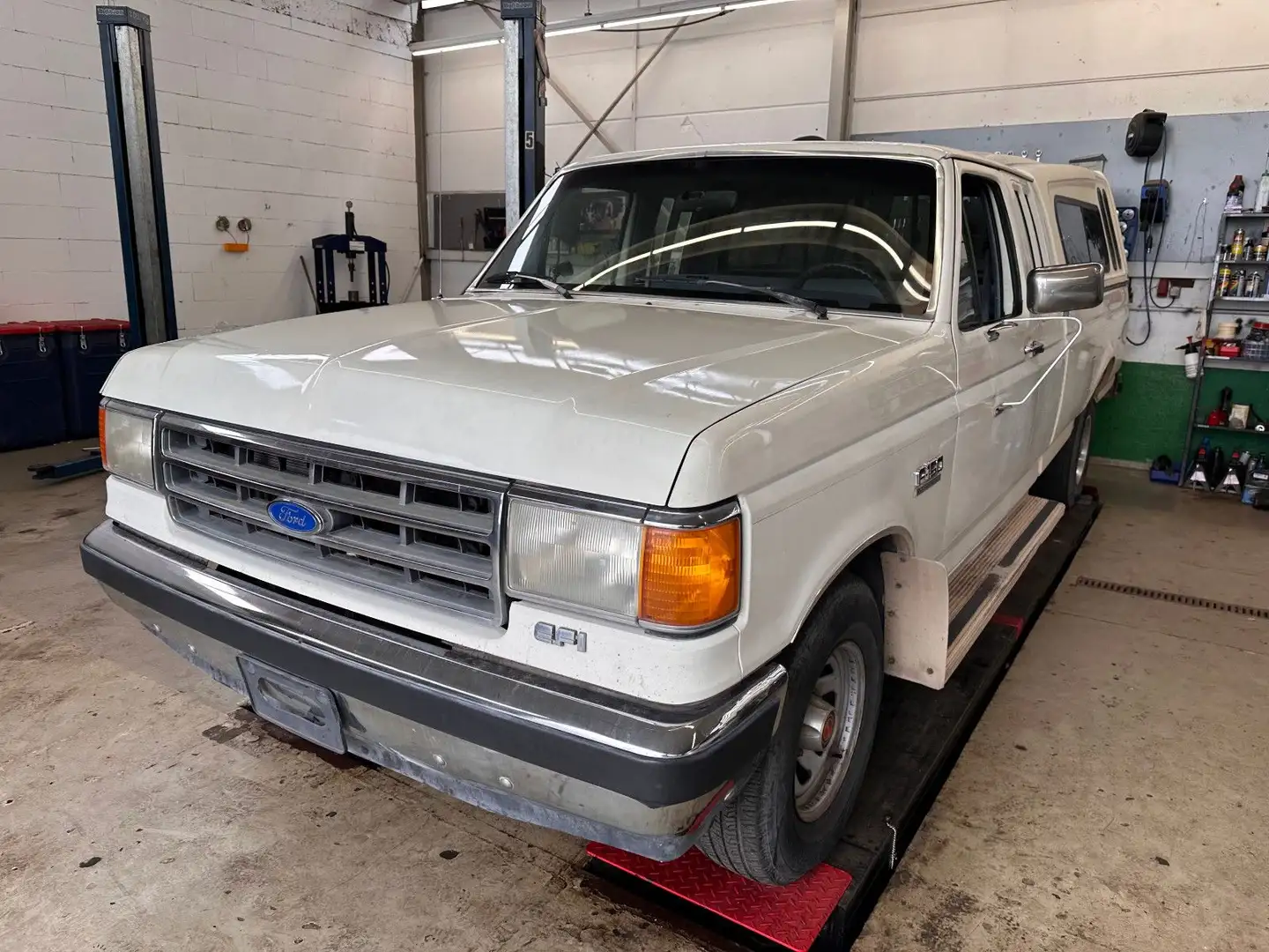 Ford F 150 XL TWIN CAB mit Campershell Blanc - 1