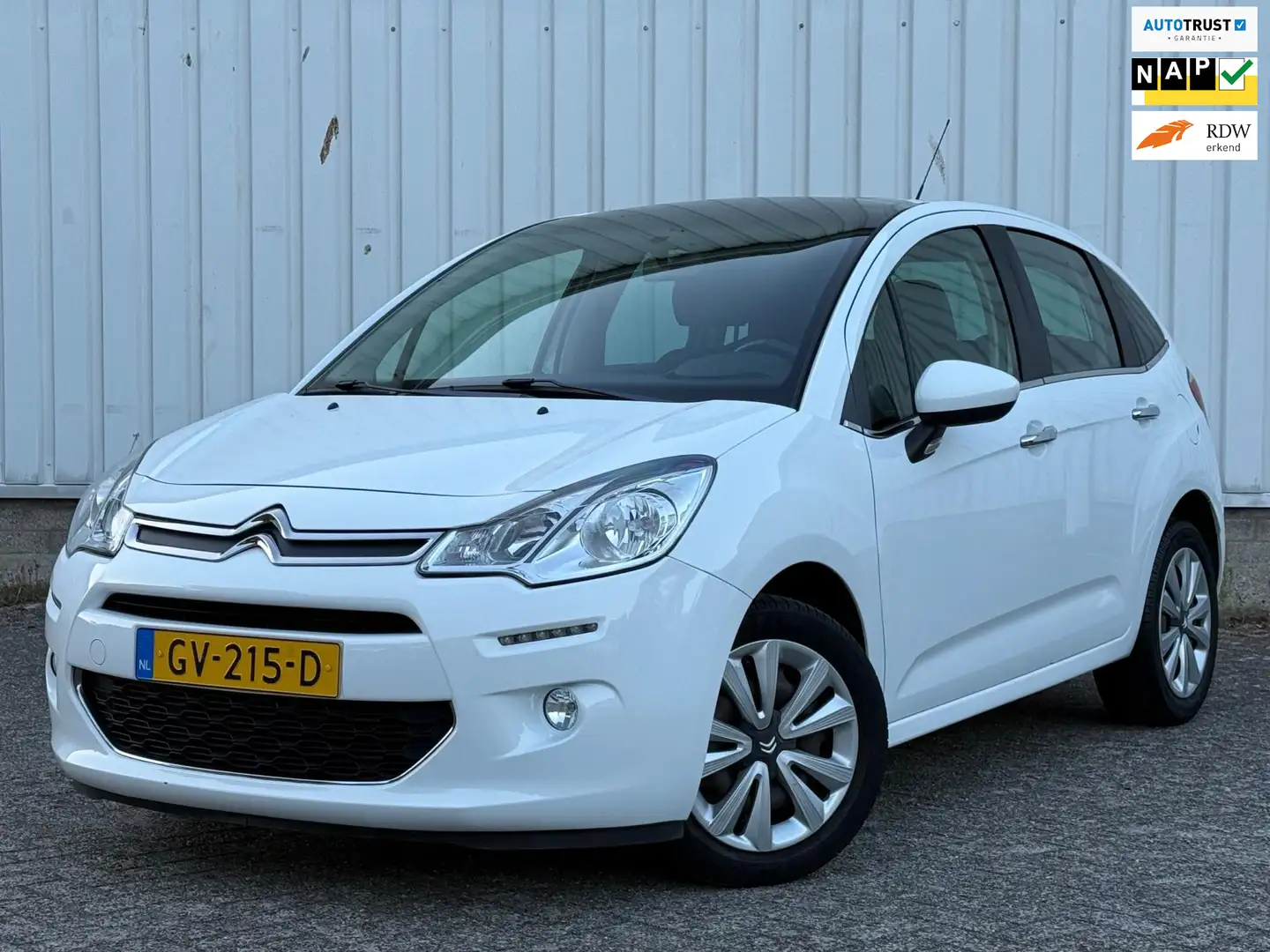 Citroen C3 1.2 PureTech Collection 1e eigenaar,Trekhaak,Airco Bílá - 1