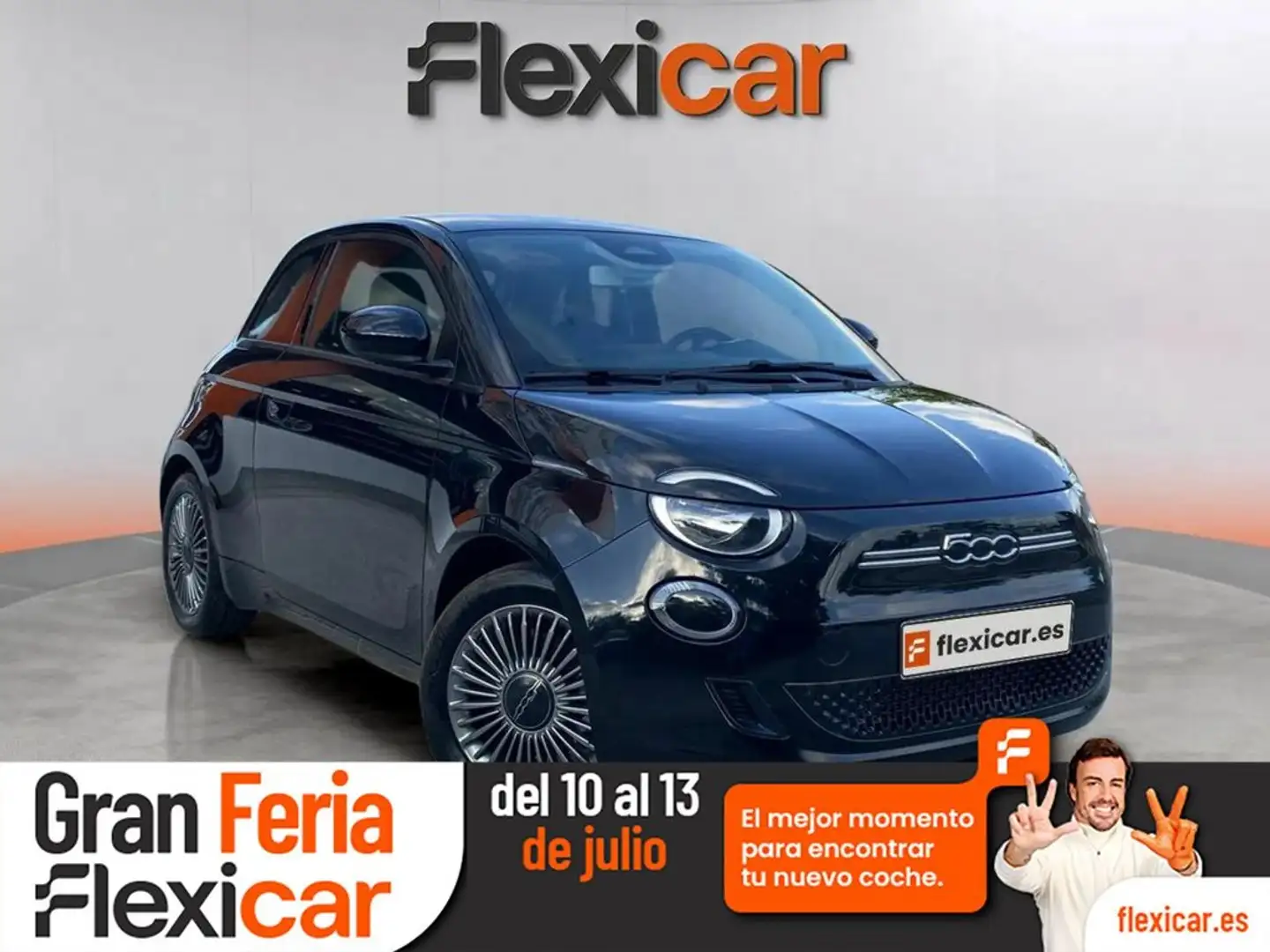 Fiat 500 Action Hb 185km 70kW (95CV) Negro - 1