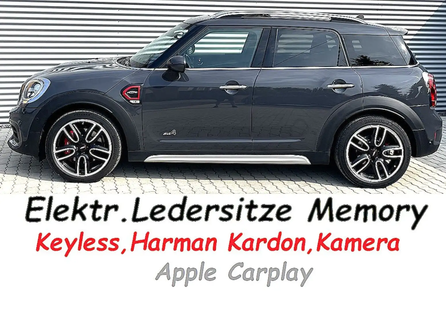 MINI John Cooper Works Countryman All4 echter Benziner-starker Sound-kein Hybrid :-) Gris - 2