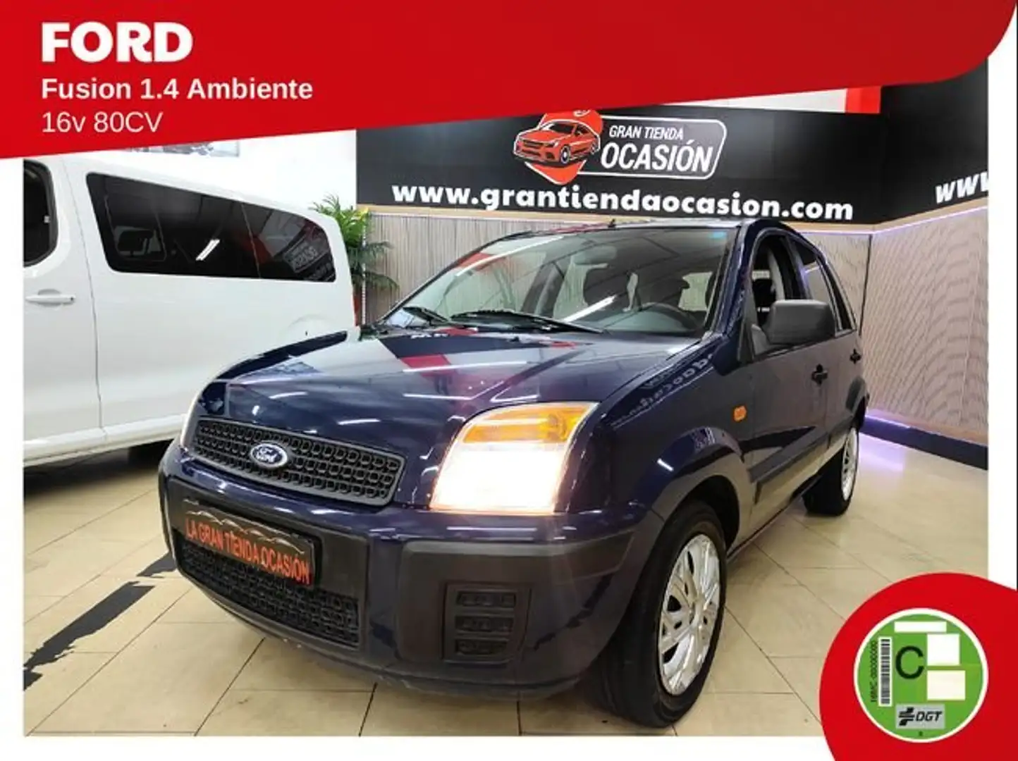 Ford Fusion 1.4 Ambiente Синий - 1