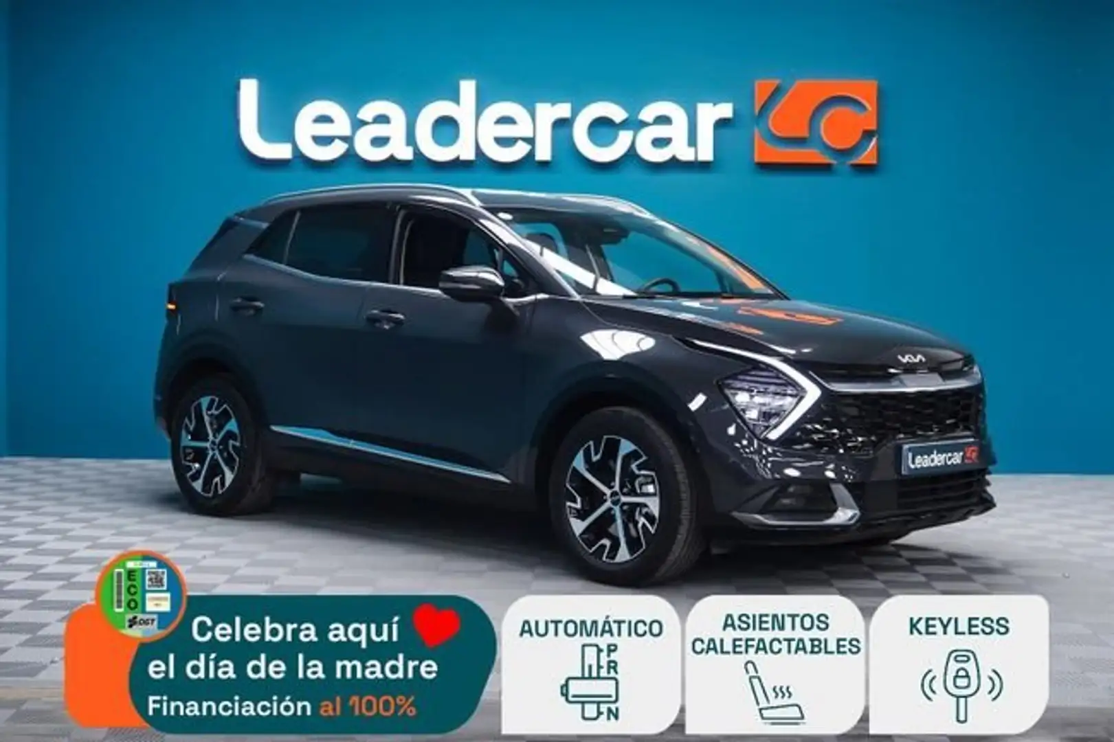 Kia Sportage 1.6 T-GDi HEV 215CV Tech 4x2 Gris - 1
