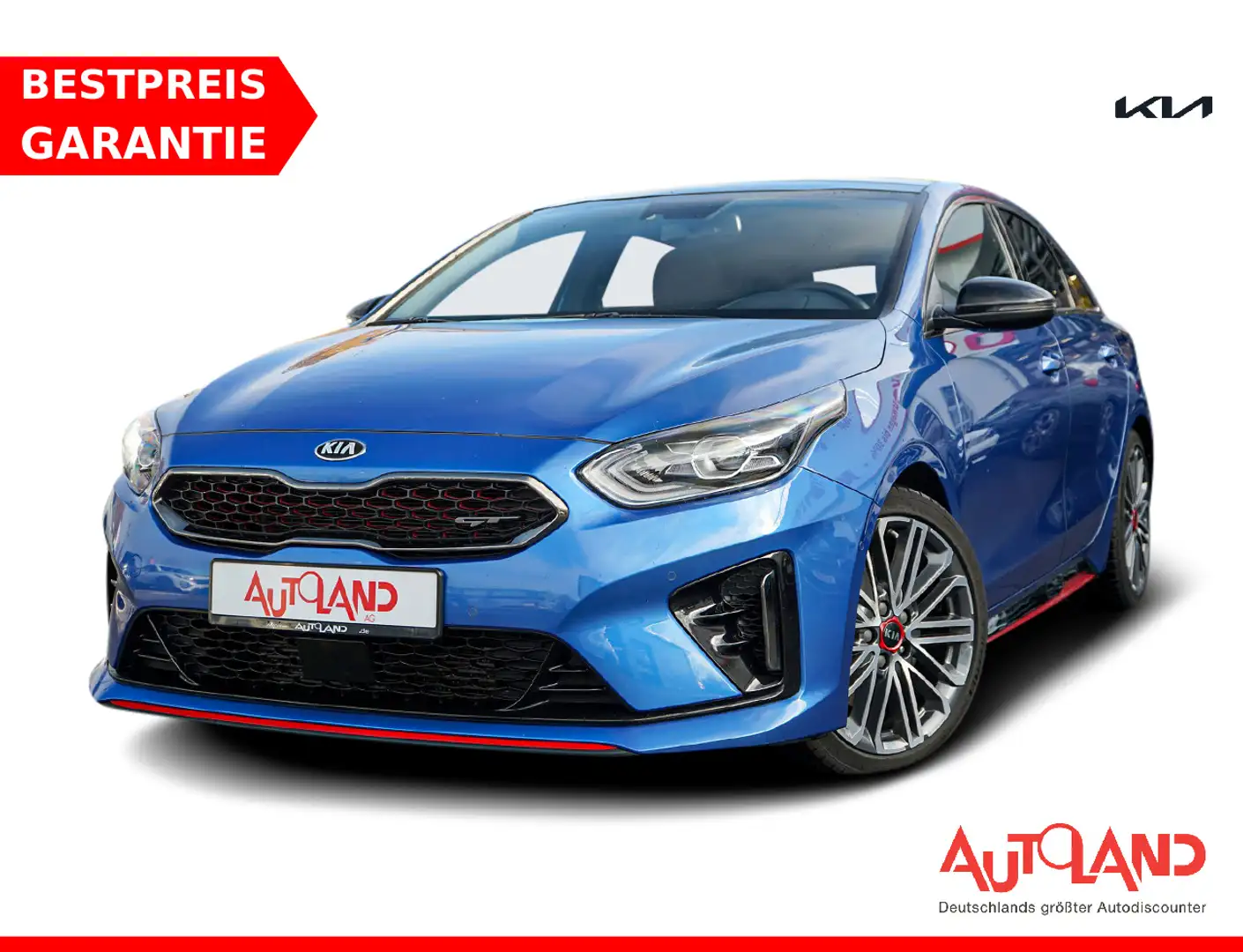 Kia ProCeed / pro_cee'd ProCeed 1.6 T-GDI GT LED Navi Panorama Kamera Bleu - 1