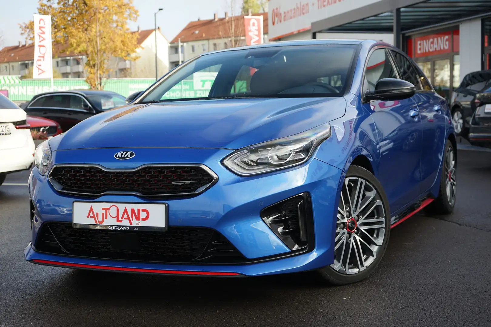 Kia ProCeed / pro_cee'd ProCeed 1.6 T-GDI GT LED Navi Panorama Kamera Bleu - 2