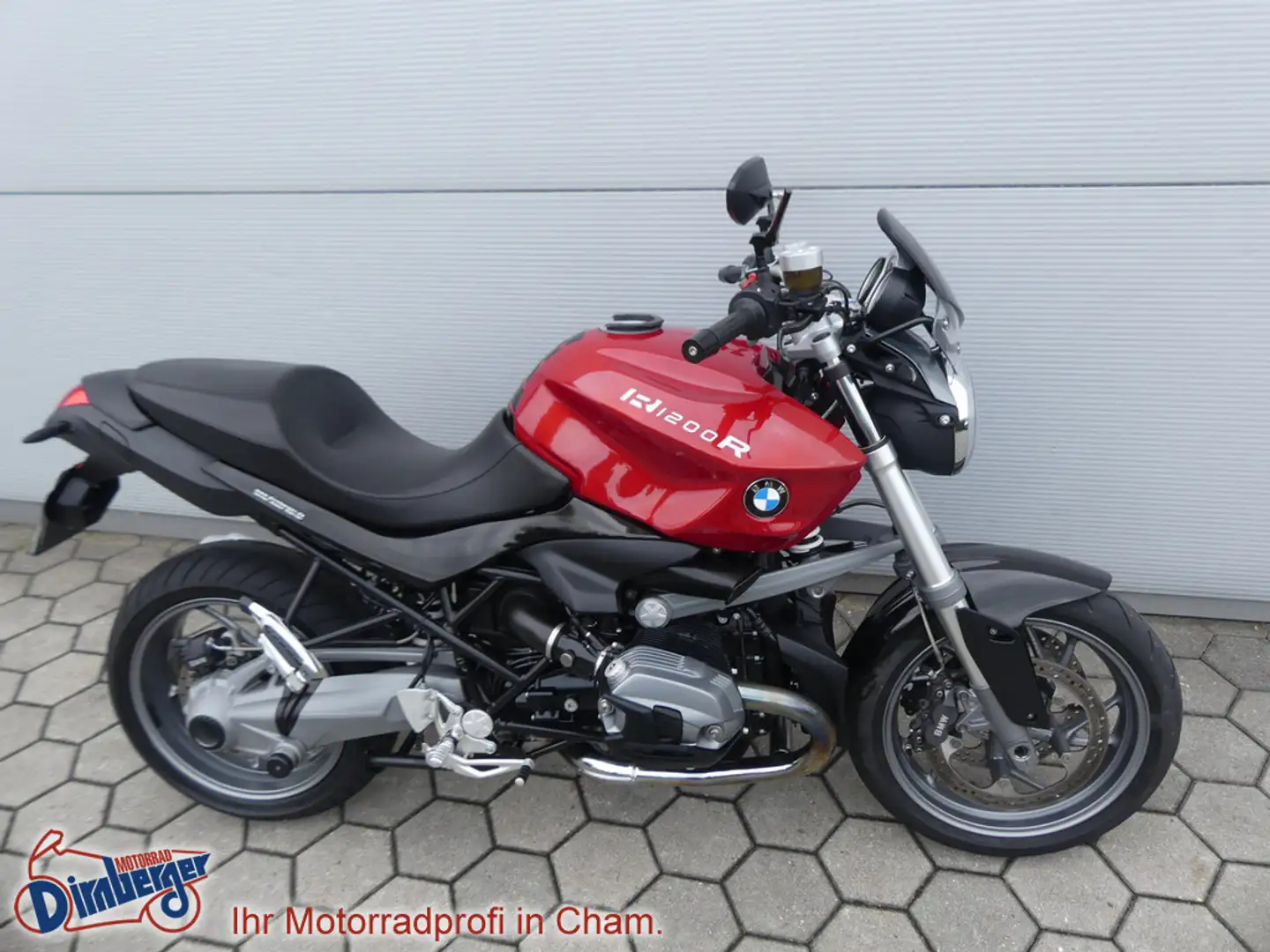 BMW R 1200 R TOP- Zustand Neuwertig Rot - 1