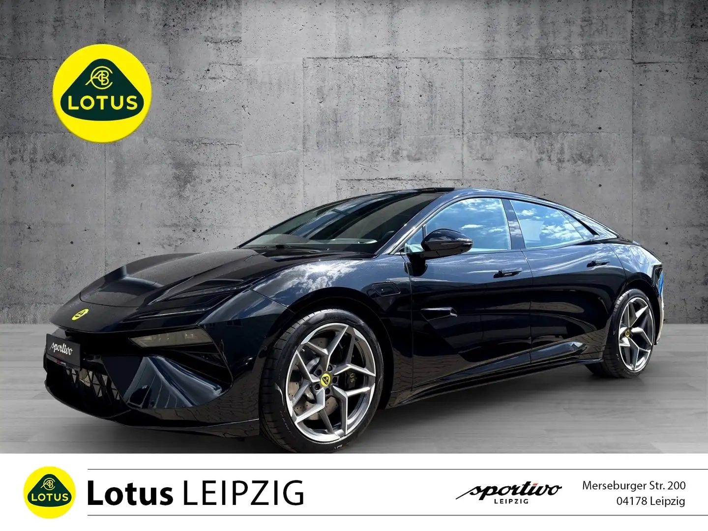 Lotus Emeya Base *Lotus Leipzig* *Sonderleasing* *AHK* Černá - 1