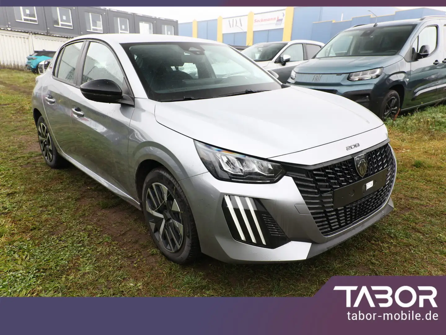 Peugeot 208 100 Style LED PDC Temp CarPlay/AndroidAuto Silber - 2