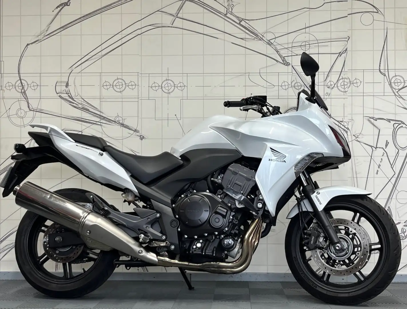 Honda CBF 1000 Blanc - 1