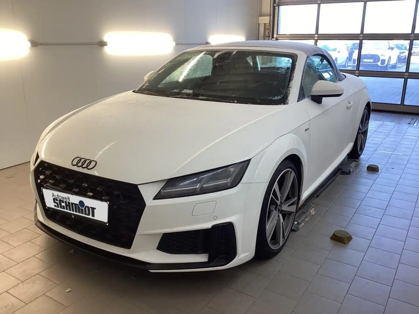 Audi TT 40 TFSI S tronic Roadster + GARANTIE + MWST Blanc - 2