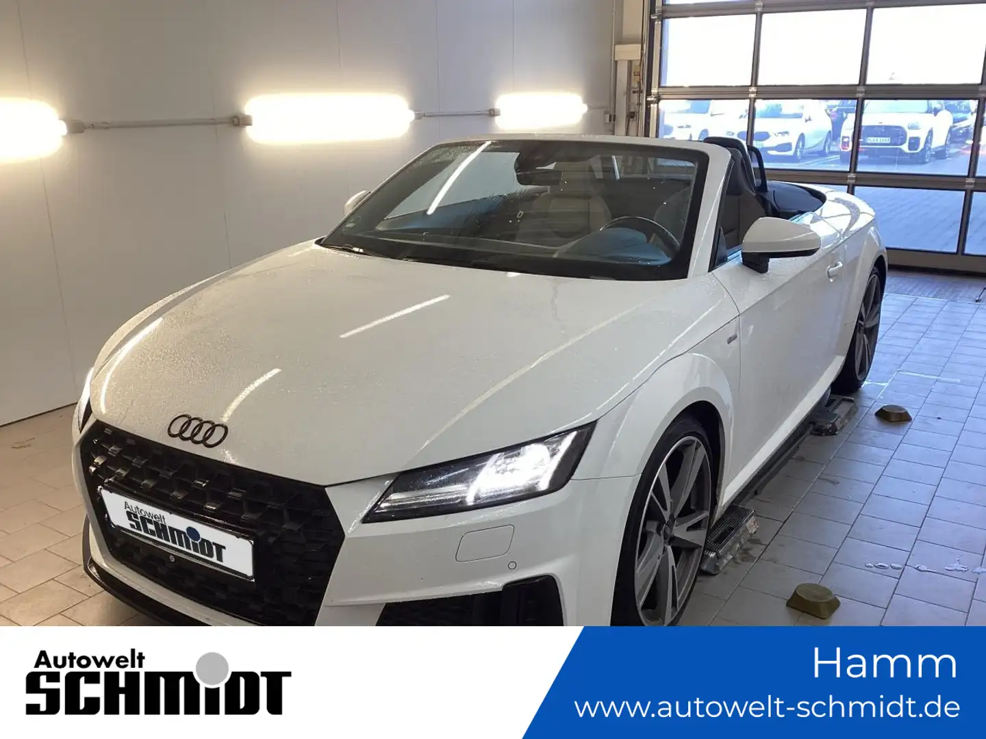 Audi TT 40 TFSI S tronic Roadster + GARANTIE + MWST Blanc - 1