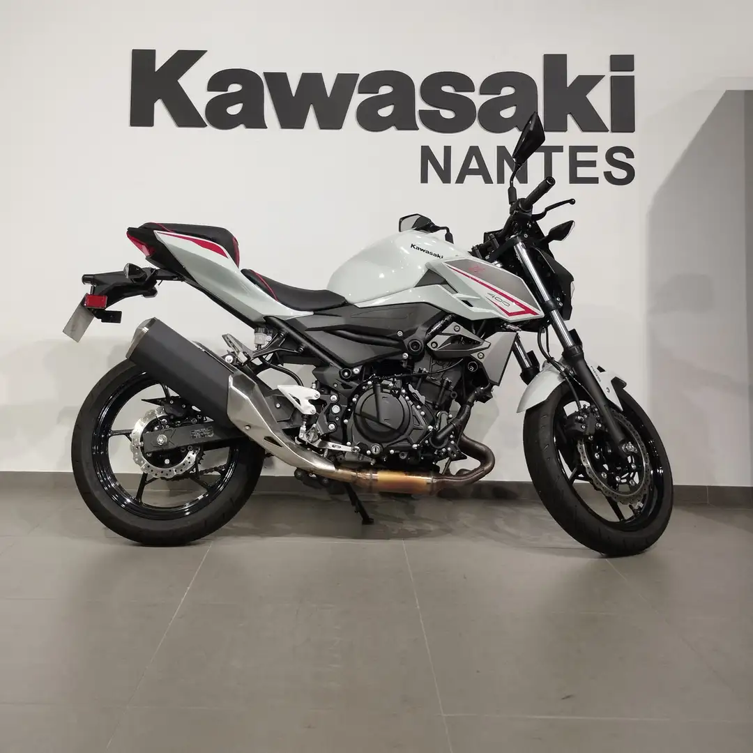 Kawasaki Z 400 Blanco - 2