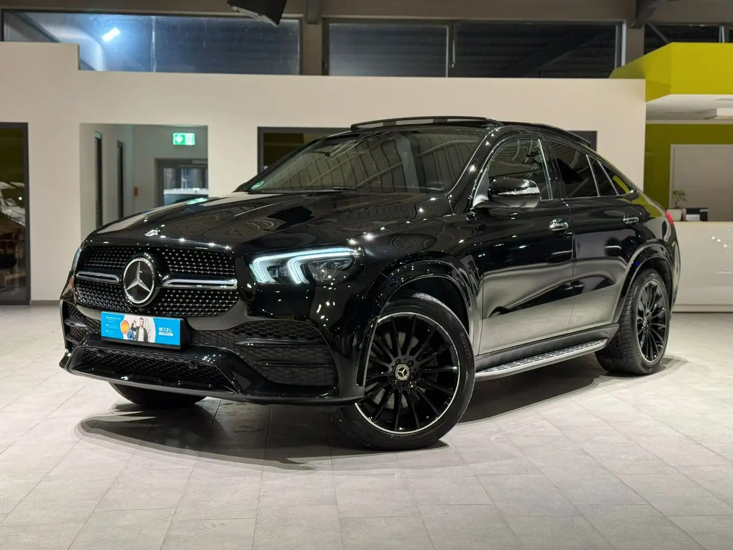 Mercedes-Benz GLE 350 d Coupe AMG-Line*Pano*Luft*Memory*LHZ*360 Schwarz - 1