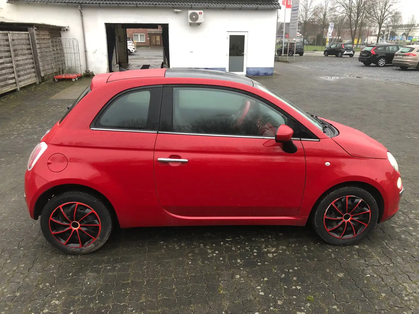 Fiat 500 Lounge Rot - 2