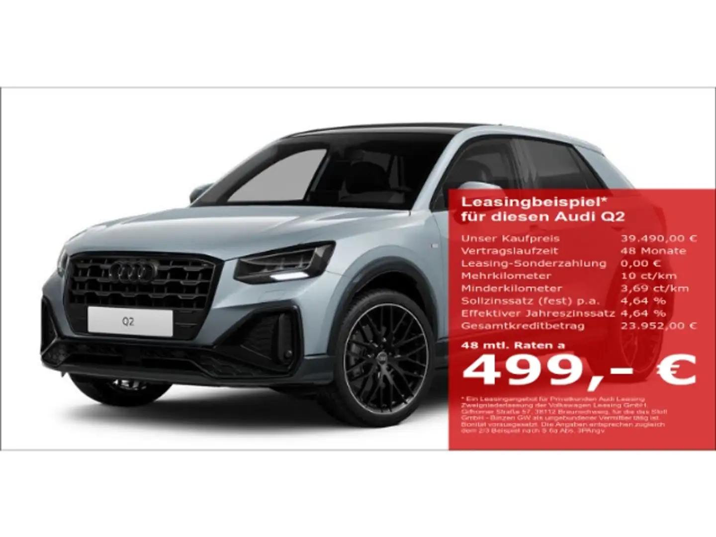 Audi Q2 35 TFSI S line S tronic Panorama+Ambiente-Beleucht Szary - 1