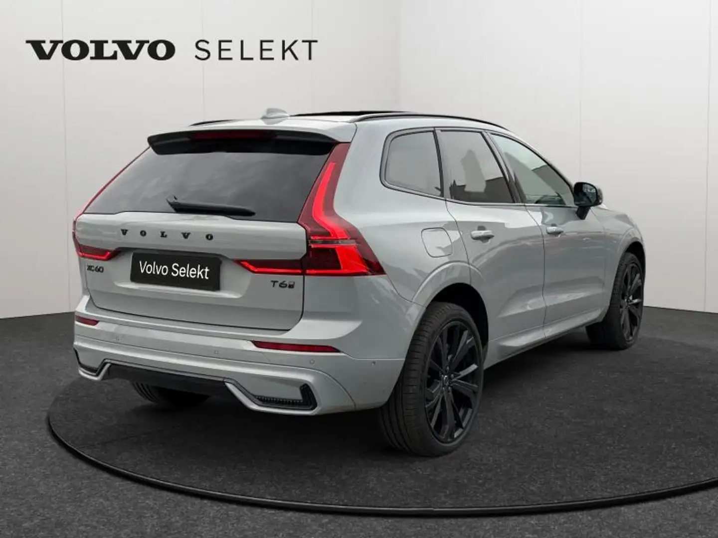 Volvo XC60 T6 Plus Black Edition/ Hybdrid Gris - 2