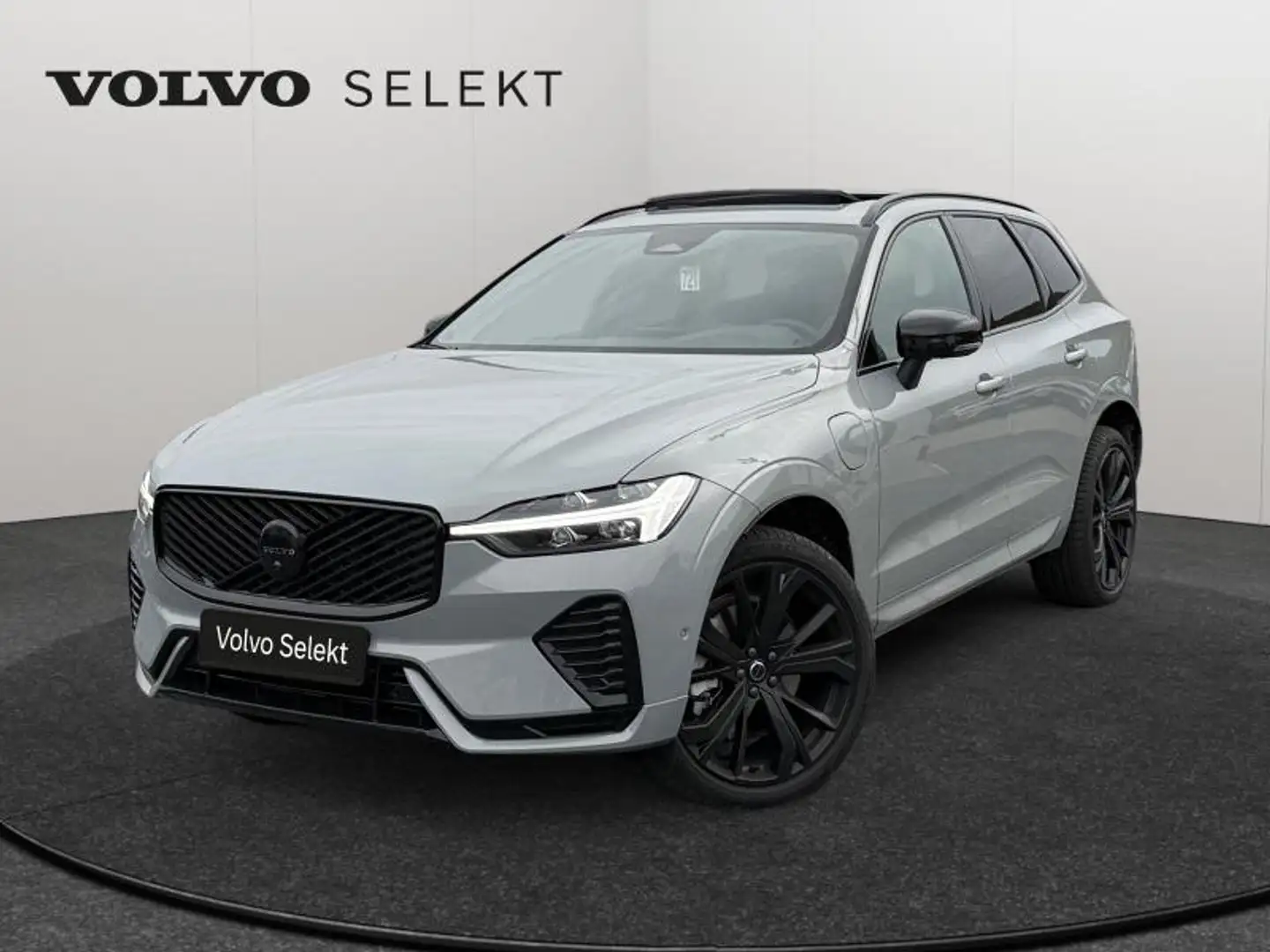 Volvo XC60 T6 Plus Black Edition/ Hybdrid Gris - 1