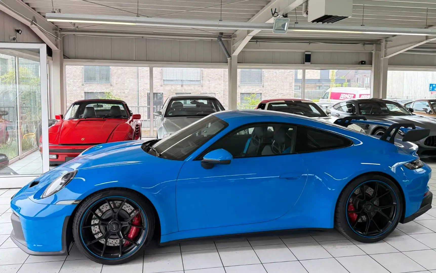 Porsche 992 GT3/Shark Blue/Carbon Schalen/Neuzustand Azul - 1