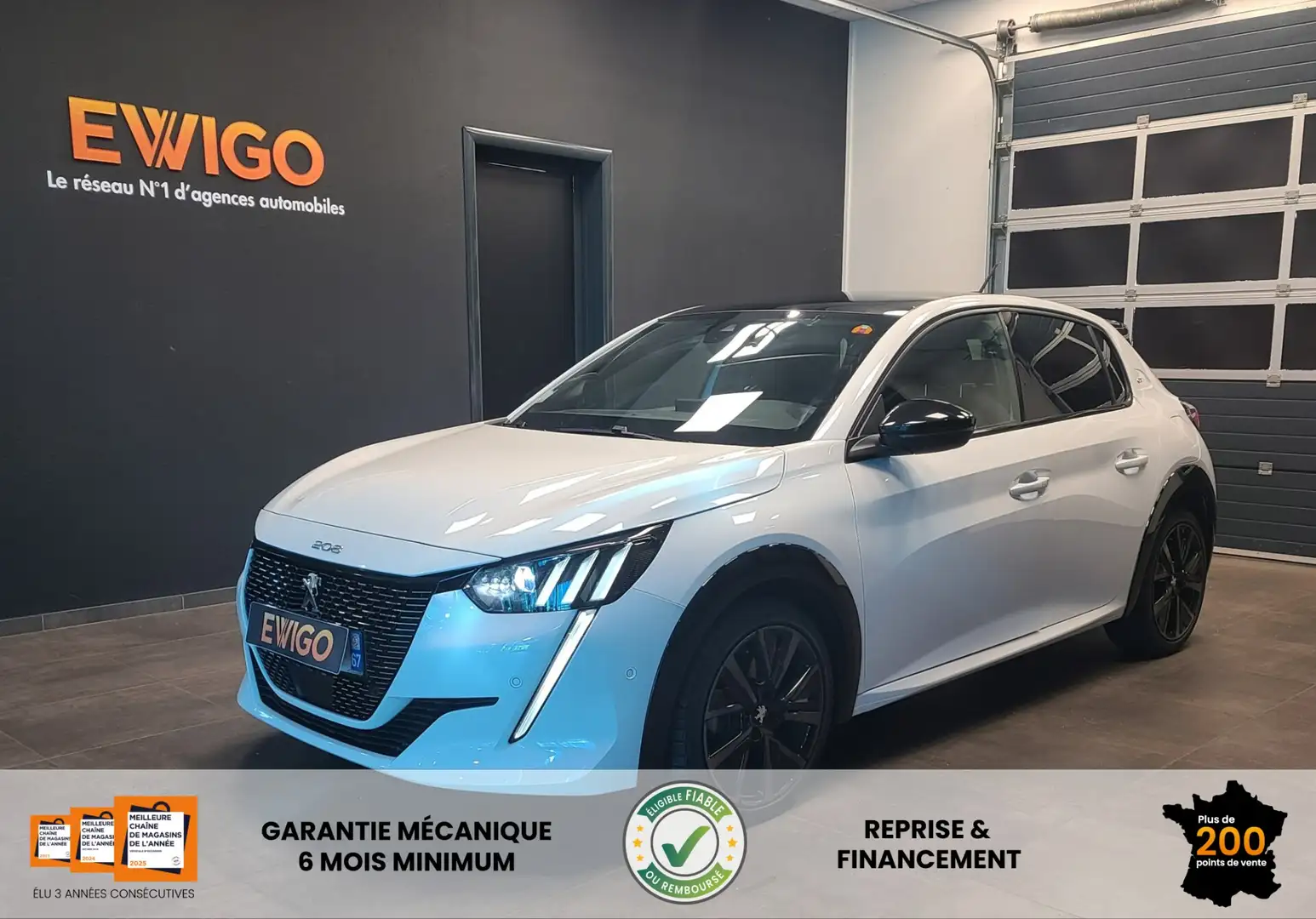Peugeot 208 1.2 PURETECH 130ch GT EAT8 - Toit panoramique - 1