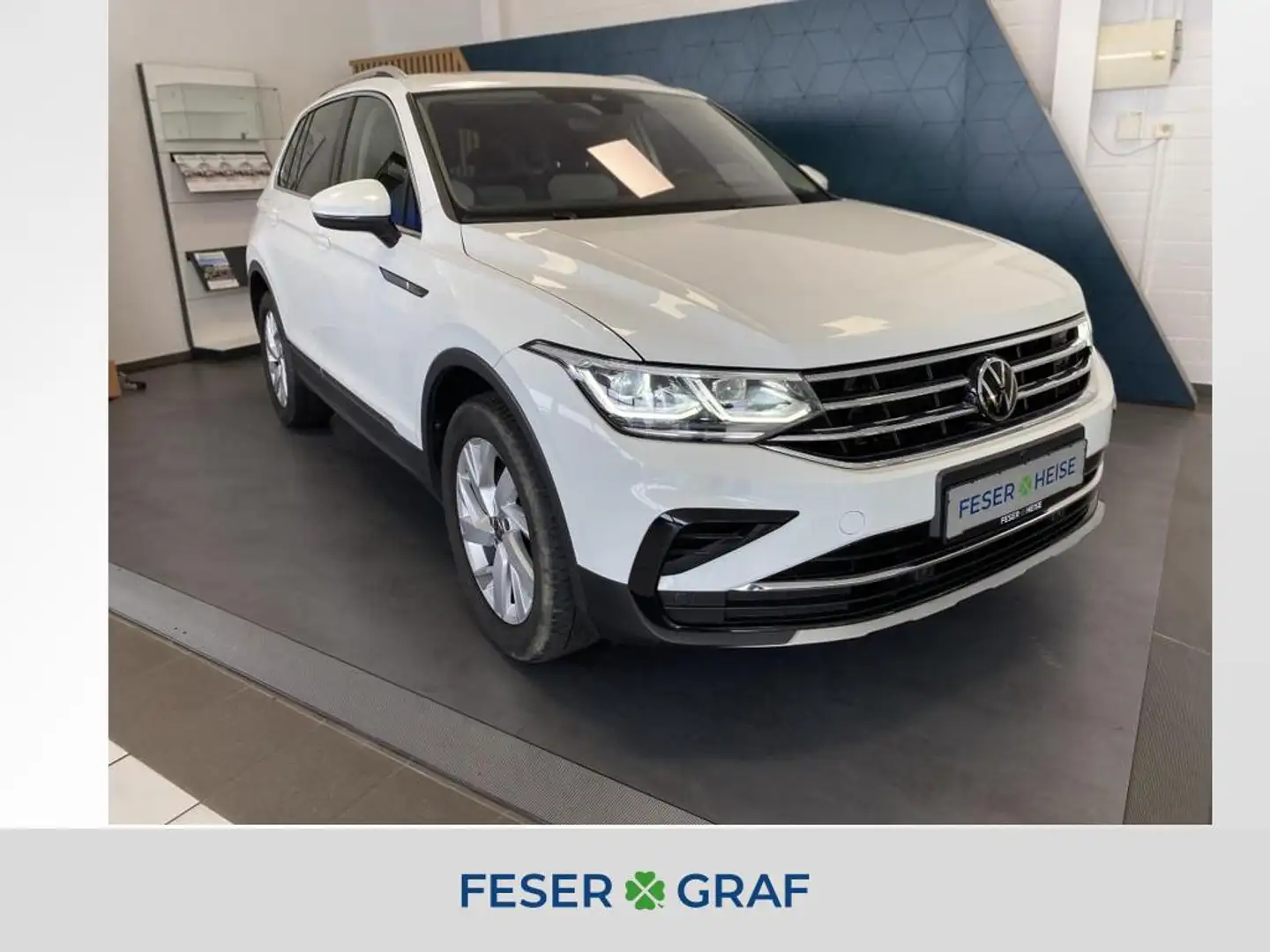Volkswagen Tiguan 2.0 TSI Elegance 4Motion DSG*AreaView*Pano*Navi*Ma Weiß - 1