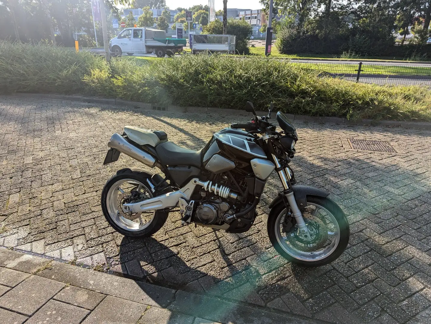 Yamaha MT-03 2009 A2 motor 660 cc Akrapovic MT03 35 kW 25 kW Schwarz - 2