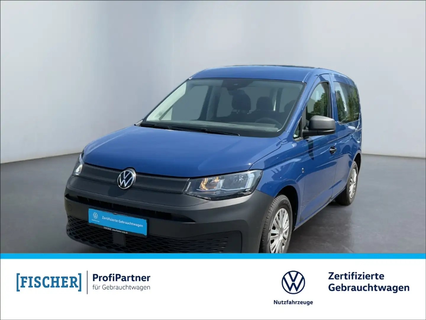 Volkswagen Caddy Kombi 2.0TDI Klima PDC hinten DAB+ Blau - 1