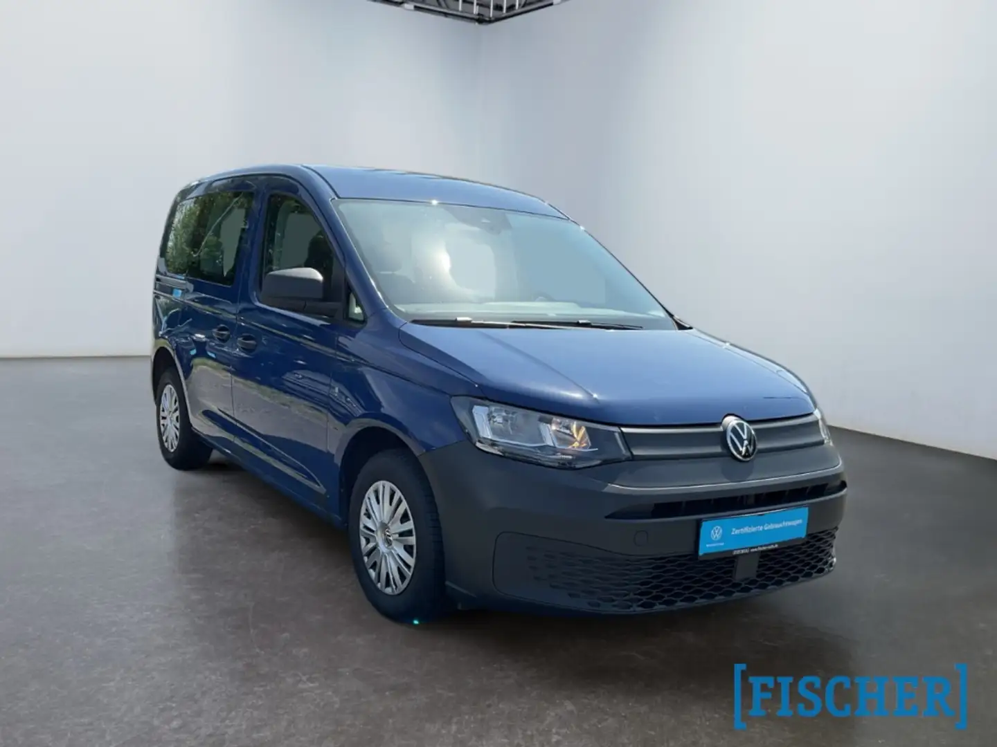 Volkswagen Caddy Kombi 2.0TDI Klima PDC hinten DAB+ Blau - 2