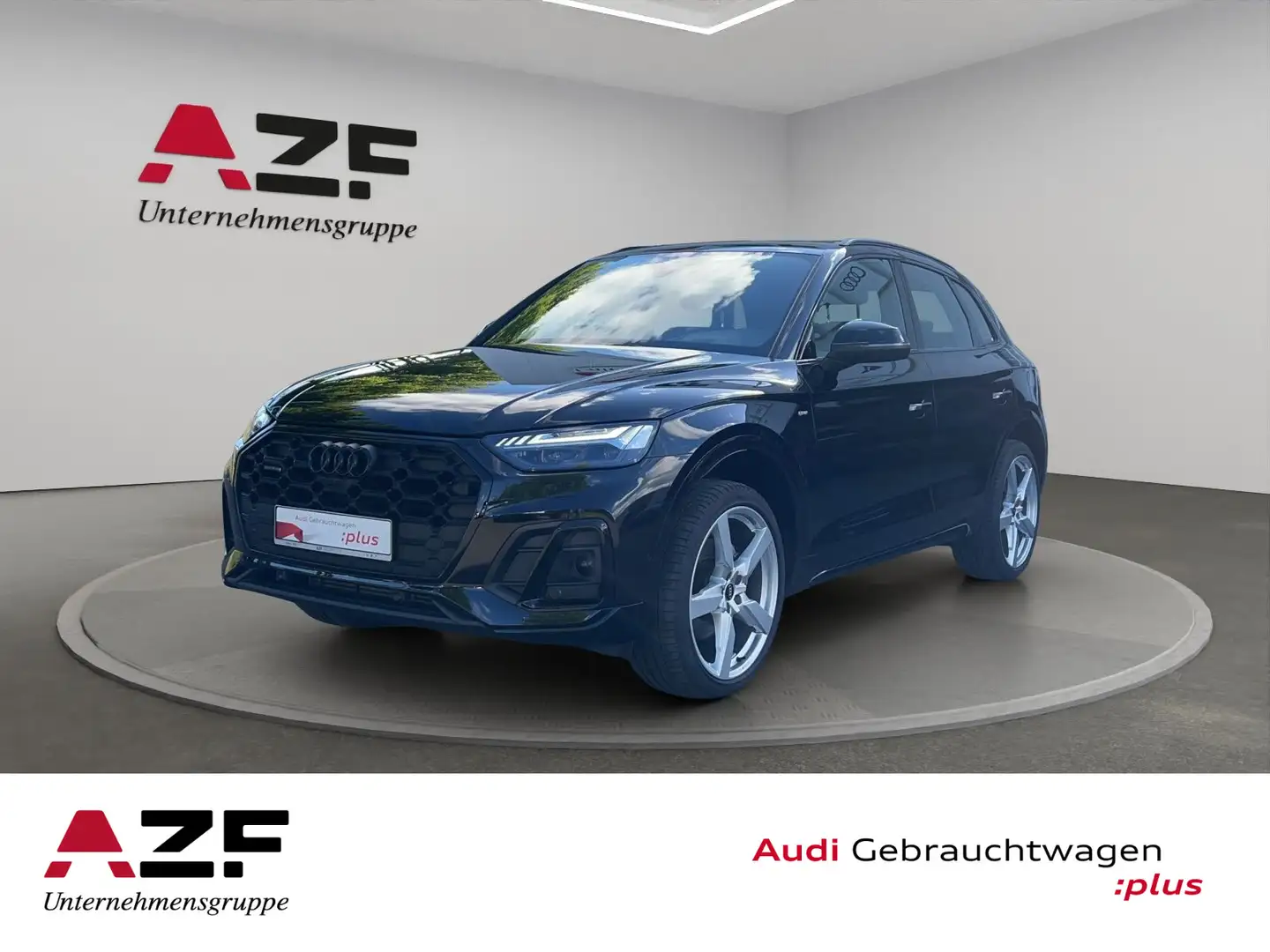 Audi Q5 45 TFSI qu. S tronic S line MATRIX-LED+PANO+S Zwart - 1