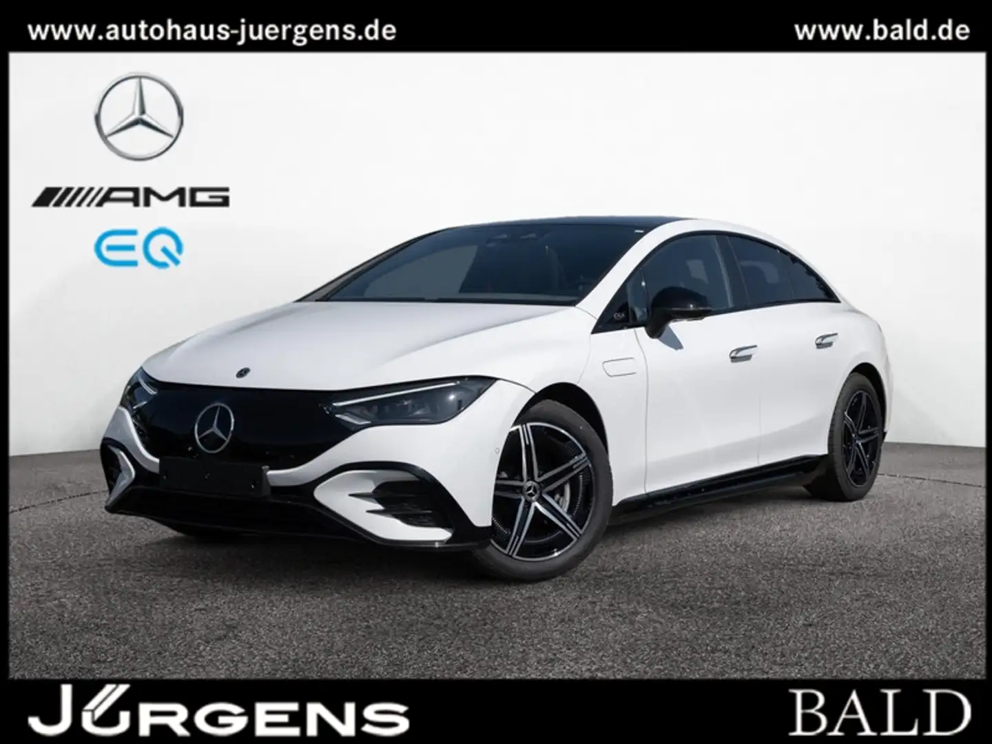 Mercedes-Benz EQE 300 AMG-Sport/Pano/Burm/Night/Memo/Distr/19" Blanc - 2