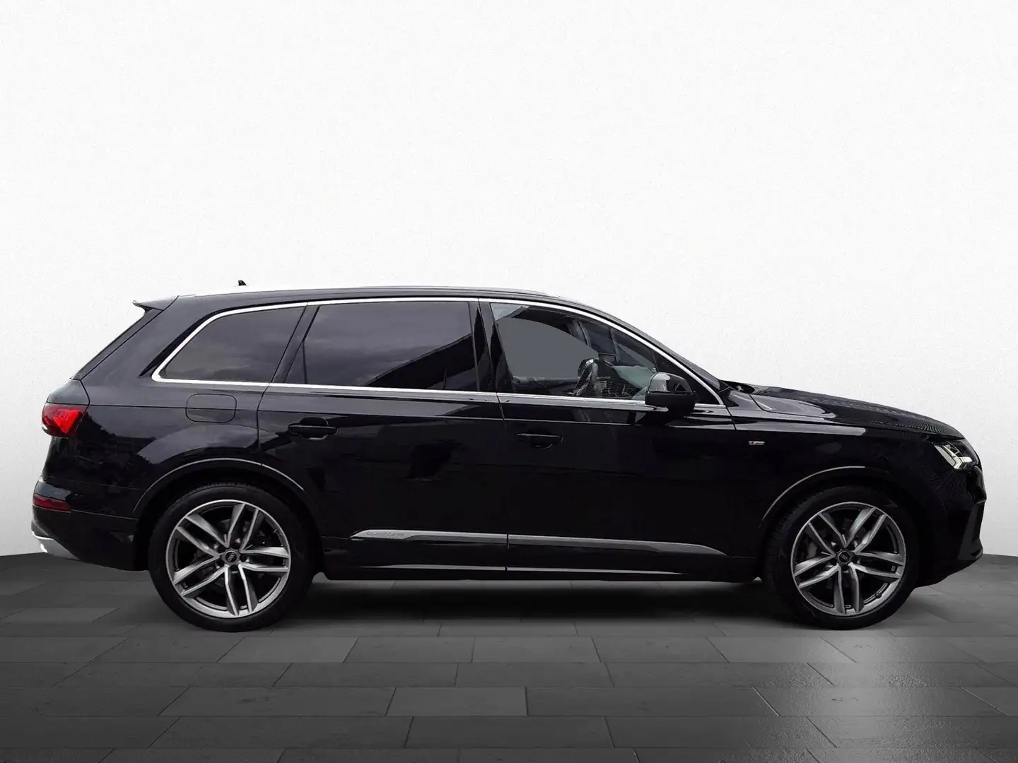 Audi Q7 S line 55 TFSI qu. ACC AHK LASER PANO STDHZ Schwarz - 2