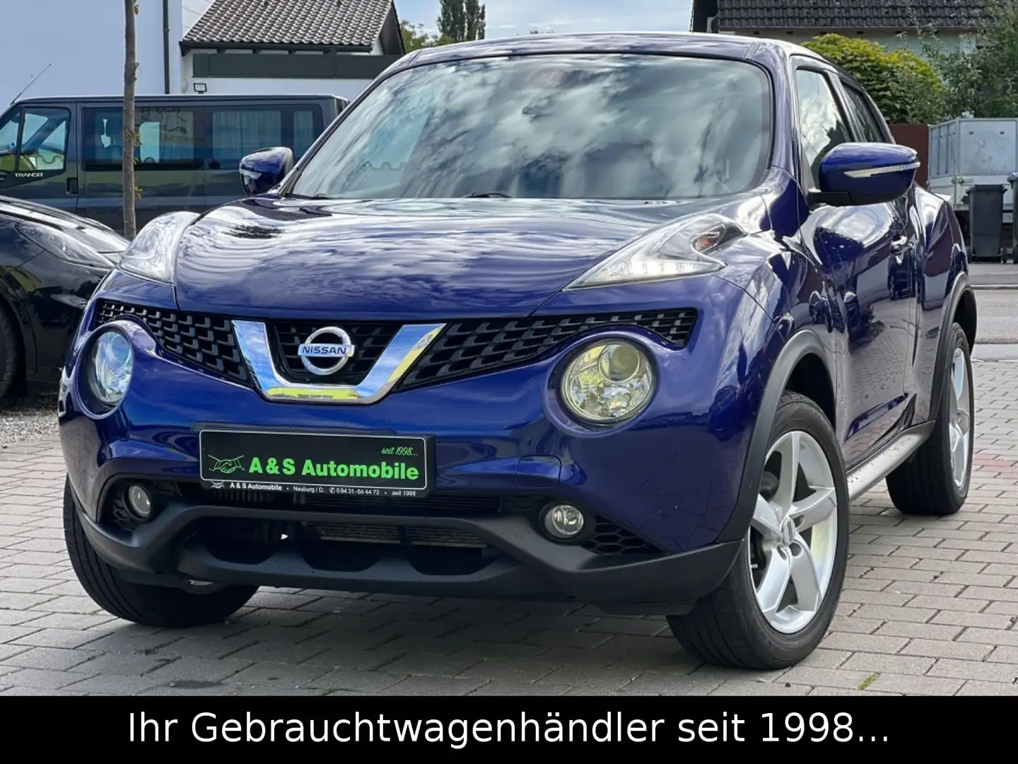 Nissan Juke 1.5 dCi N-Connecta *KAMERA/NAVI/TÜV+KD NEU* Blau - 1