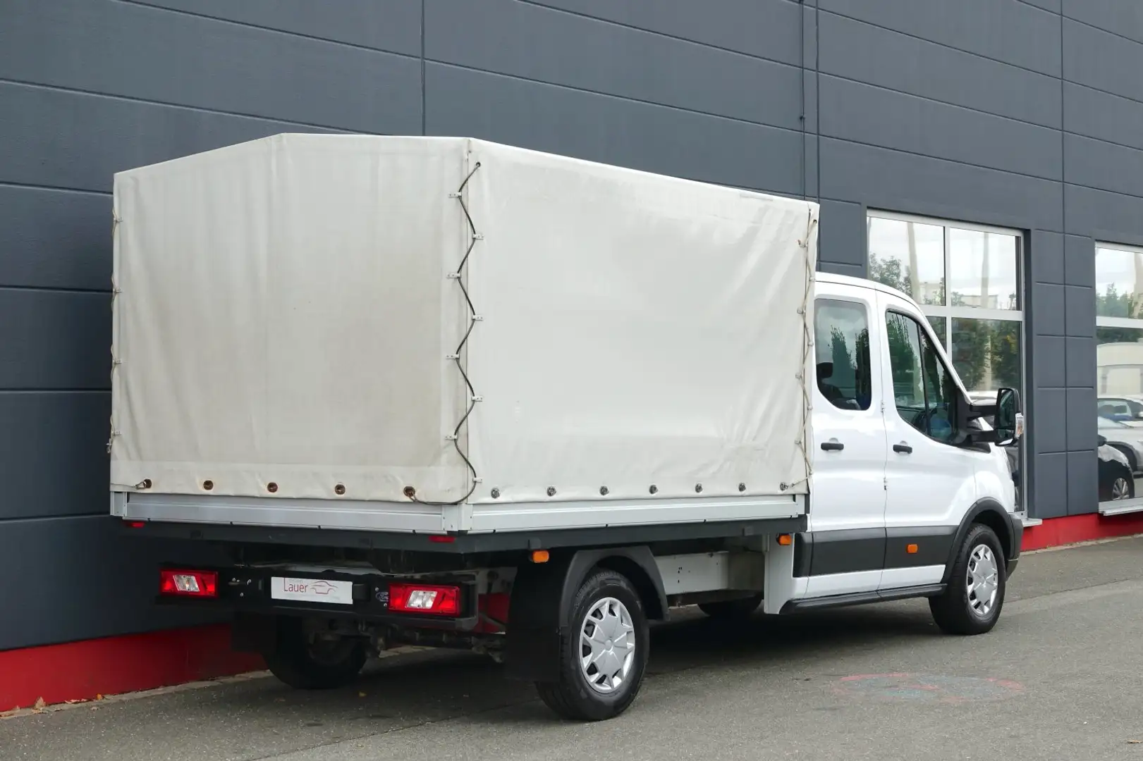 Ford Transit FT 350 2.0 TDCi L3 FWD Klima Shz Pritsche Weiß - 2