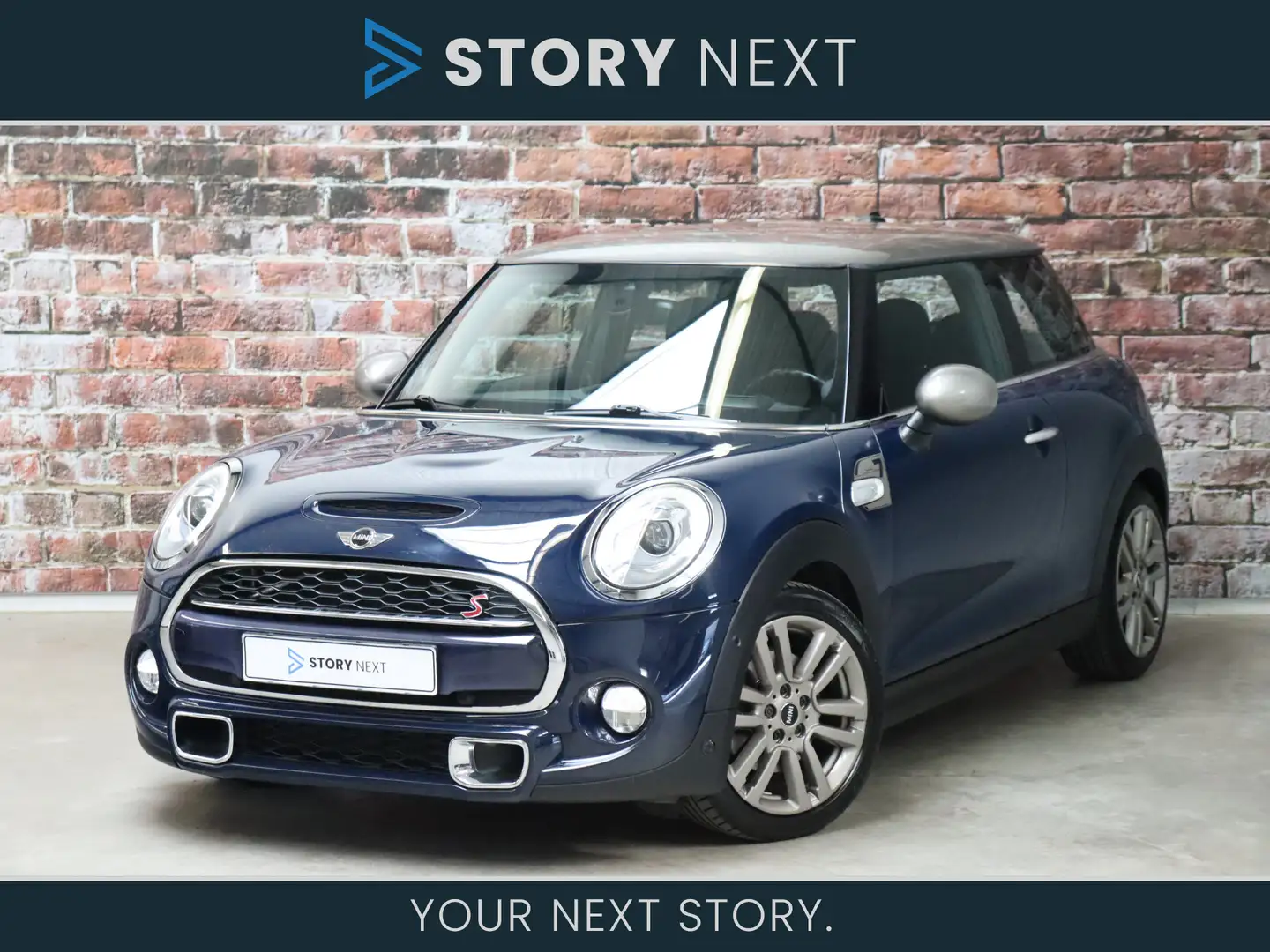 MINI Cooper S Hatchback Seven Chili Automaat 3 deurs / Harman Ka Blauw - 1