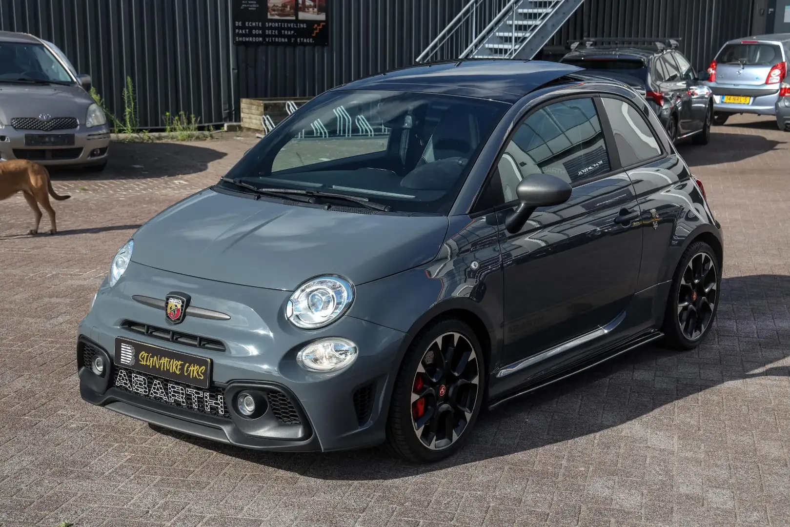 Fiat 500C Abarth 1.4 T-Jet Competizione 595|Pano|Beats|Carbon Stoel Grey - 1