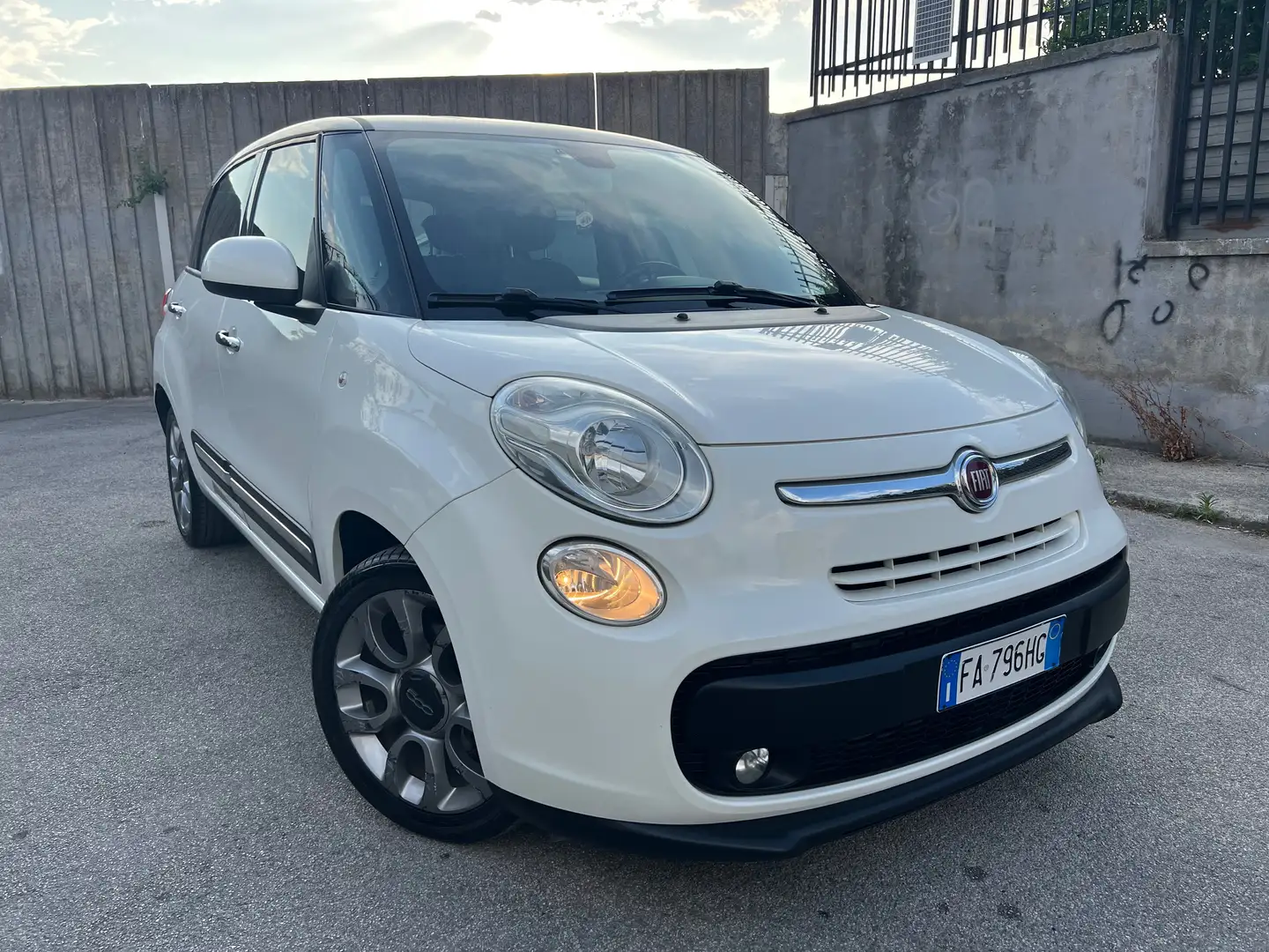 Fiat 500L 500L 1.3 mjt Lounge 85cv Bianco - 2