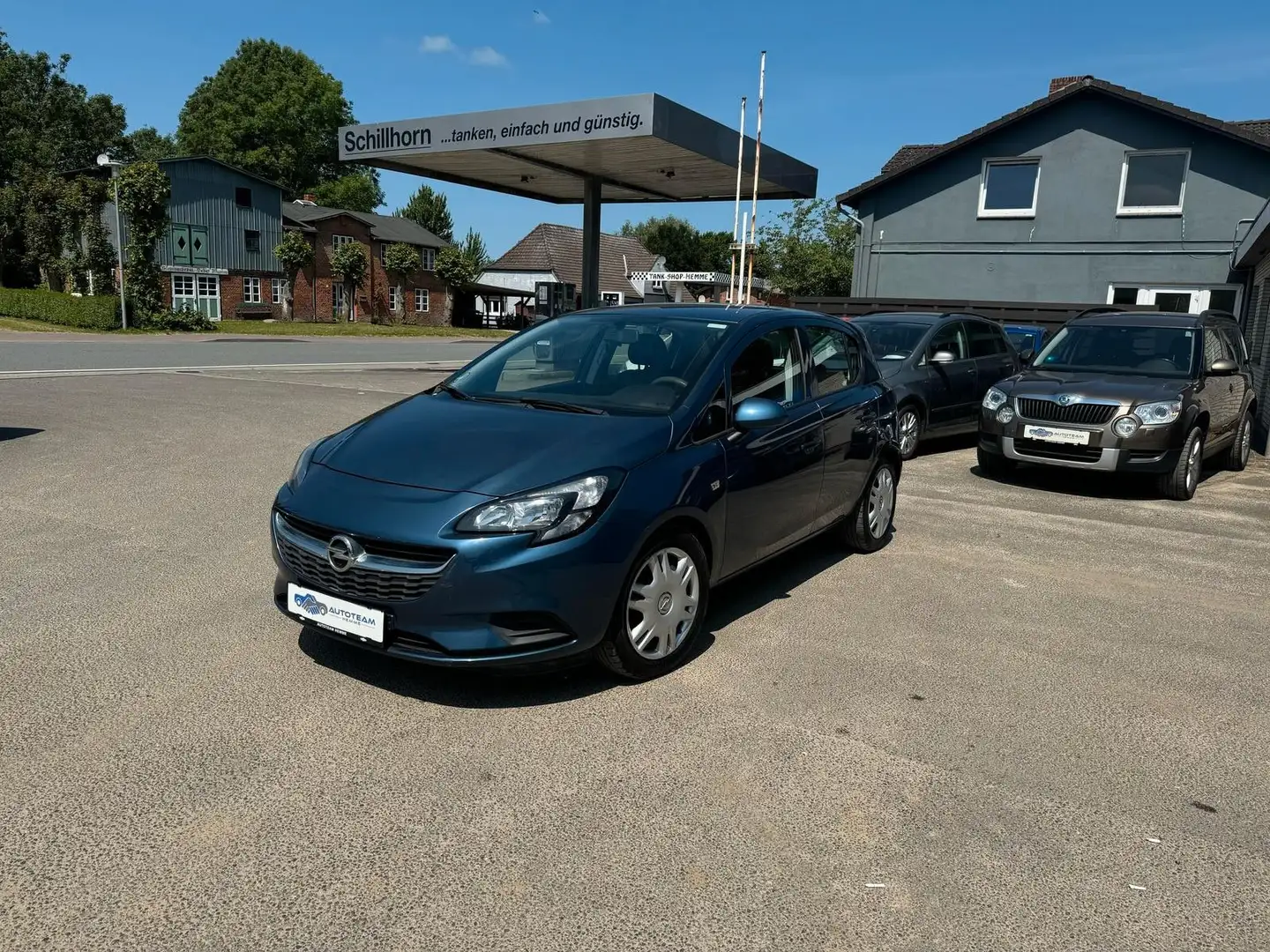 Opel Corsa E Selection HU+SERVICE NEU/1 HAND/KLIMA/BC Blau - 1
