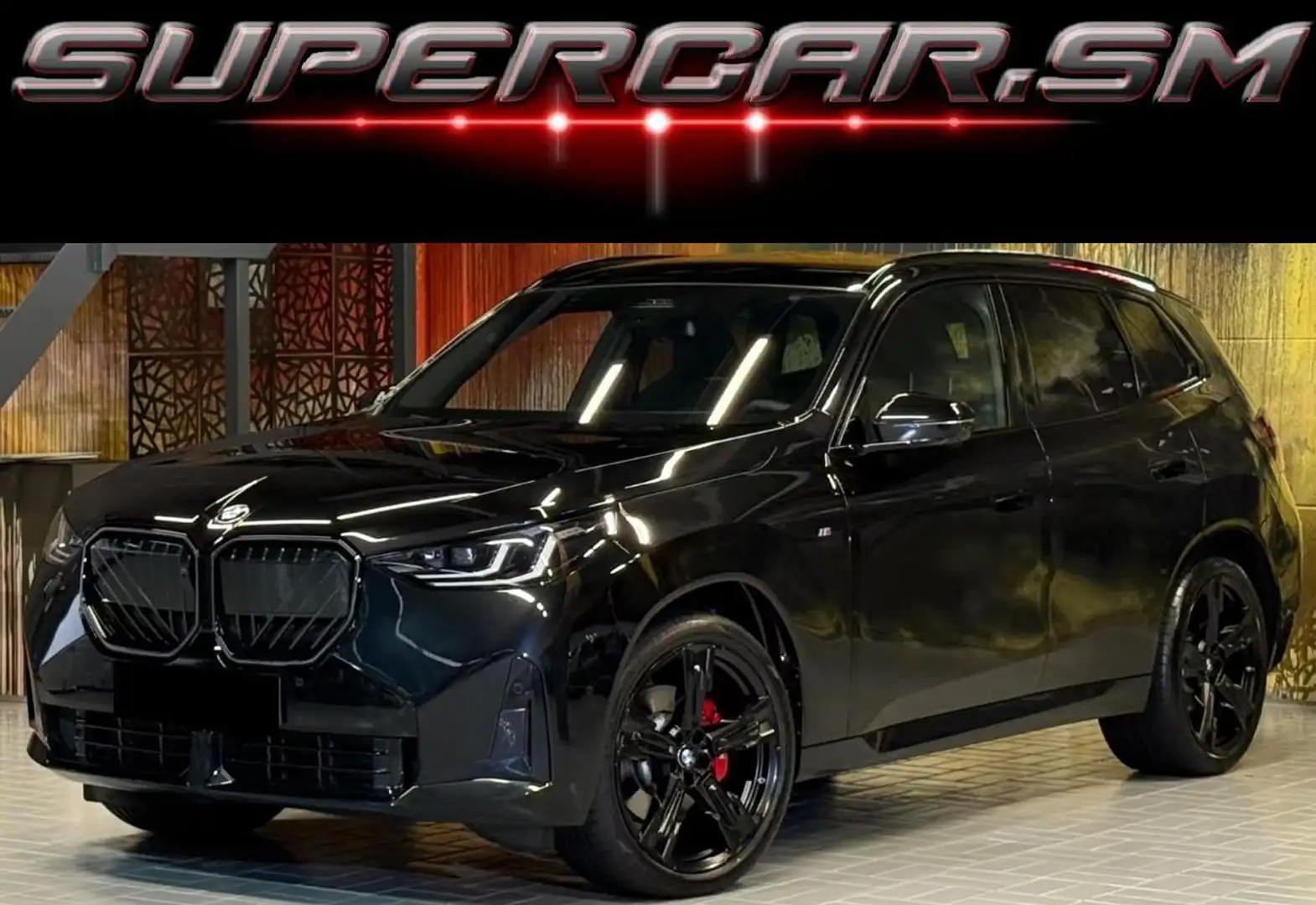 BMW X3 xDrive20d "M Sport Pro" 21 Black ICONIC GLOW Noir - 1