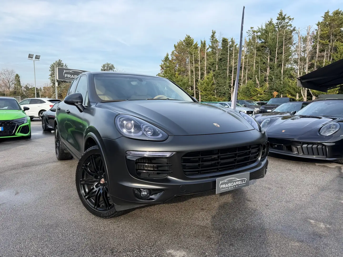 Porsche Cayenne 3.0 tiptronic/km doc./pelle/21"/chrono/navi/bellis Nero - 1