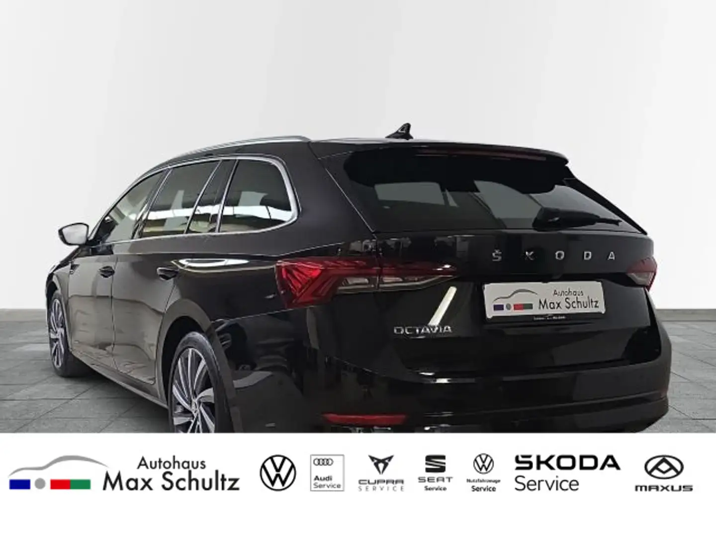 Skoda Octavia Combi 2.0 TDI DSG LED+NAVI+PANO+CANTON+A Schwarz - 2
