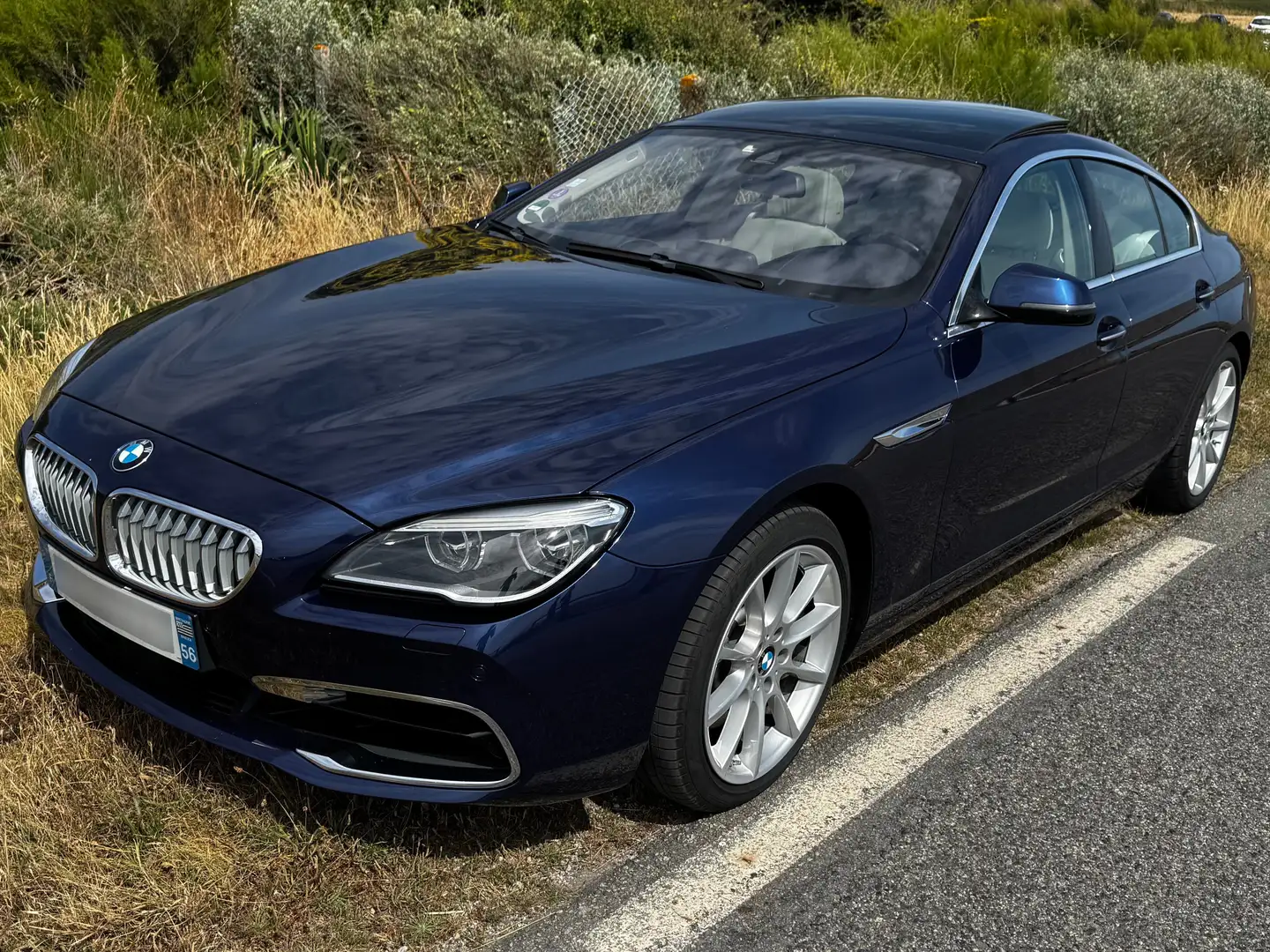 BMW 650 650i Gran Coupé 450ch xDrive Luxe A Bleu - 1