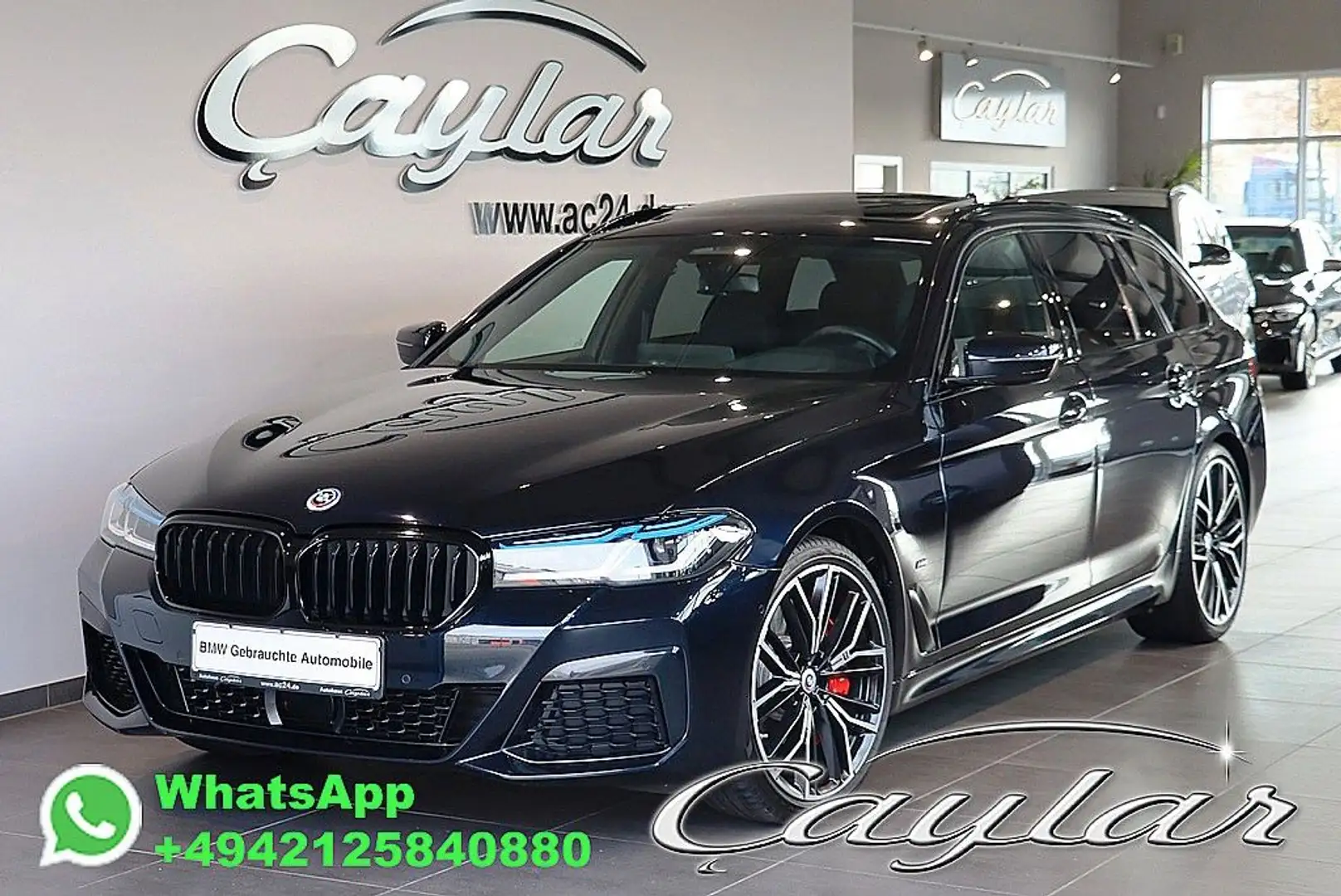 BMW 540 xD TOUR M SPORT MASSAGE SITZBELÜF NAPPA 20" Schwarz - 1