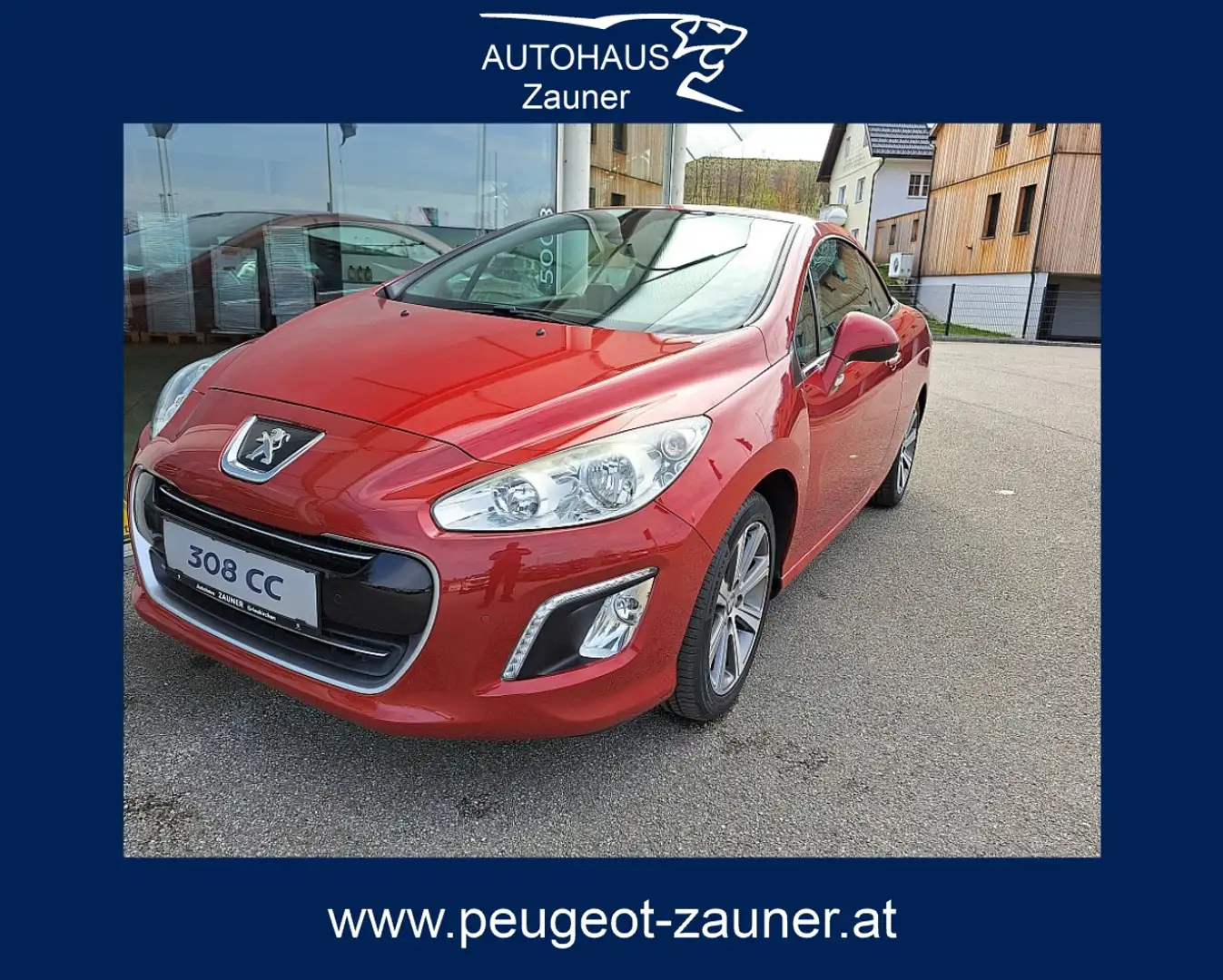 Peugeot 308 CC Allure 2,0 HDi 160 FAP Sommer- und Winterräd... Rot - 1