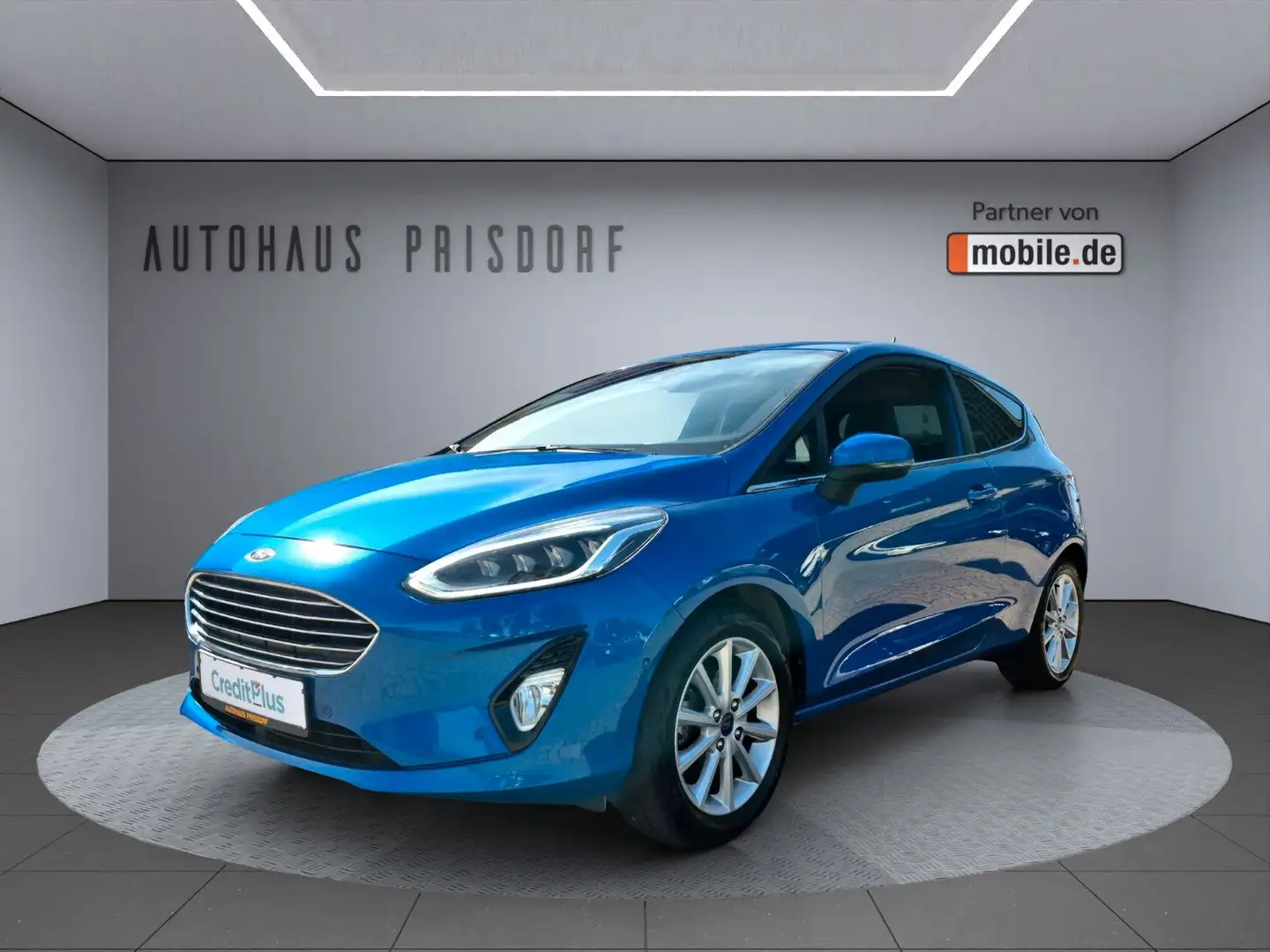 Ford Fiesta Titanium LED/CarPlay/RFK/ACC/Spur/Klima Bleu - 1