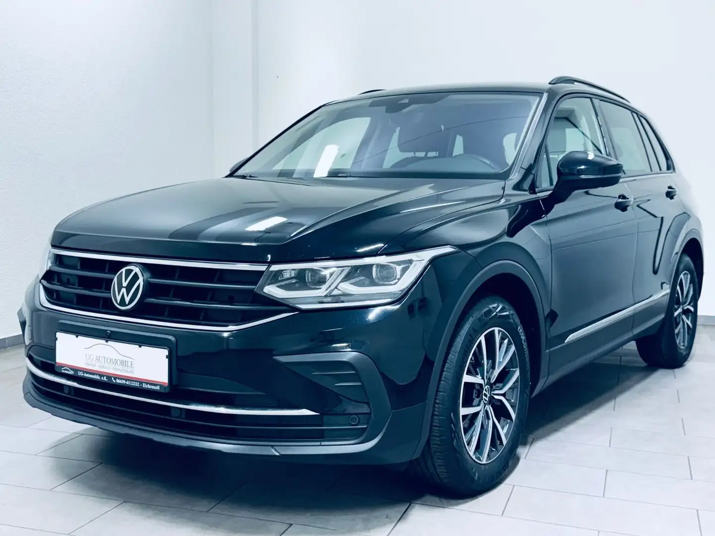 Volkswagen Tiguan * 1.H * 360°-KAM * VIRTUAL * 8xALU * Schwarz - 1