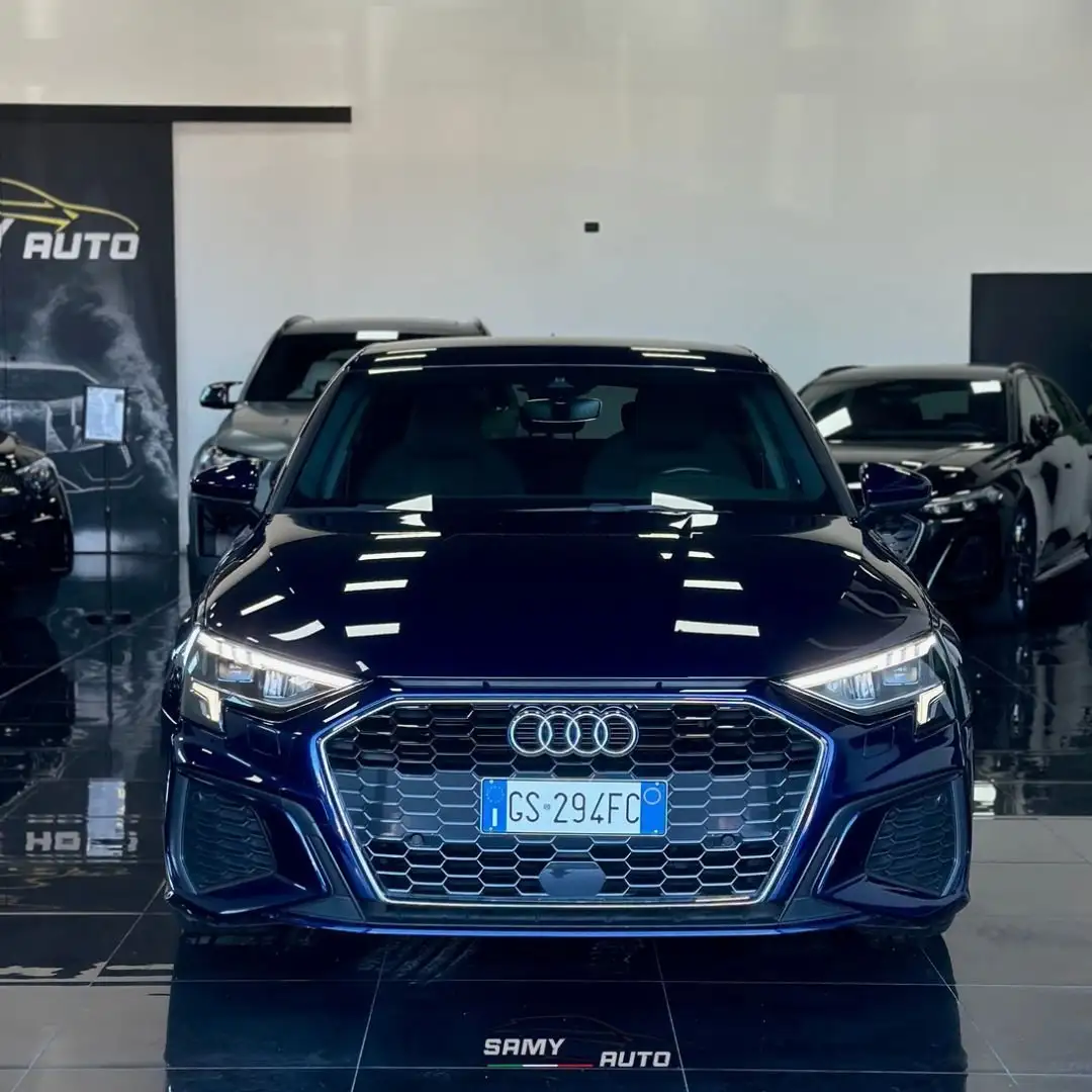 Audi A3 A3 Sportback 30 2.0 tdi S line edition s-tronic Blu/Azzurro - 1