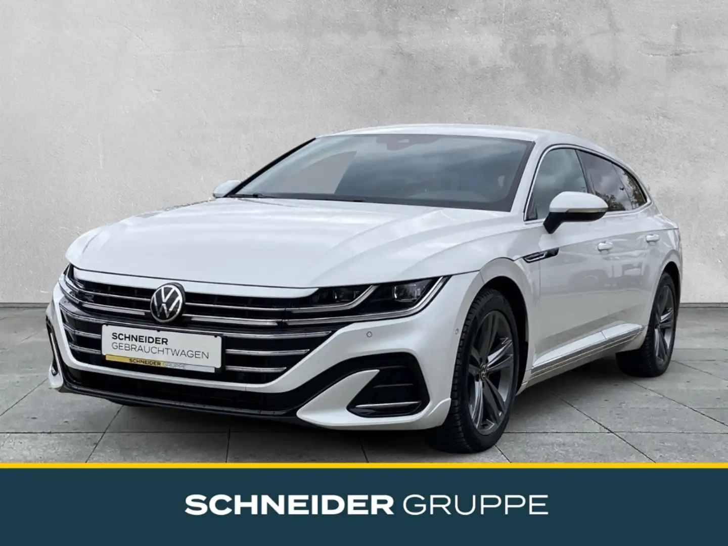 Volkswagen Arteon SHOOTING BRAKE 2.0 TDI R-LINE R-Line LED+AHK+SHZ Weiß - 1