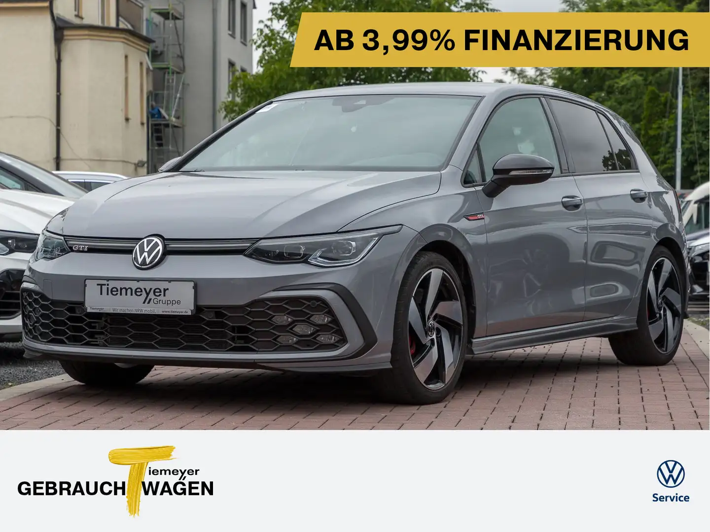 Volkswagen Golf GTI BLACK STYLE KAMERA LED+ SITZH LM18 Grau - 1