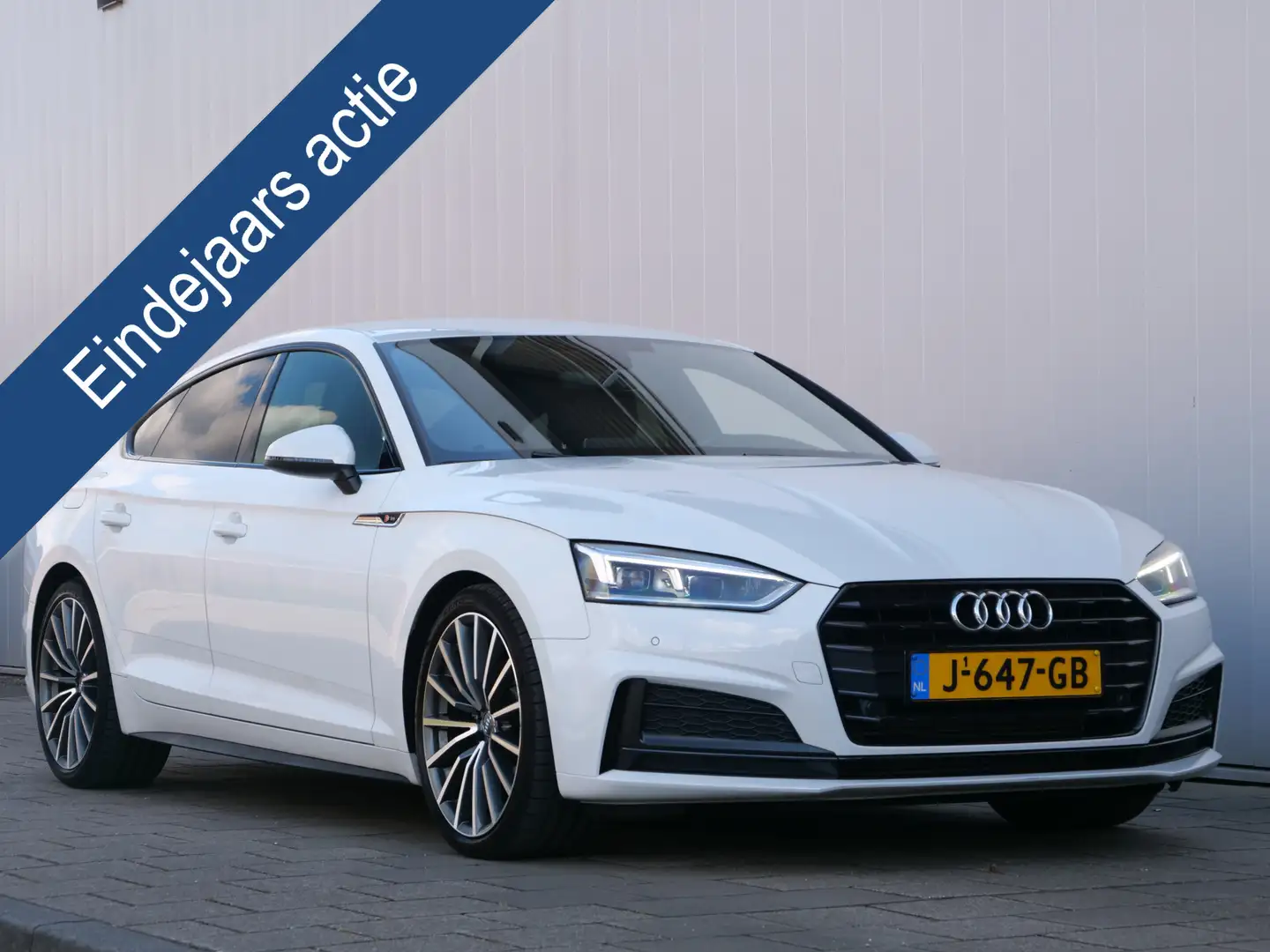 Audi A5 Sportback 35 TFSI 150pk Sport S-line Black edition Blanc - 1